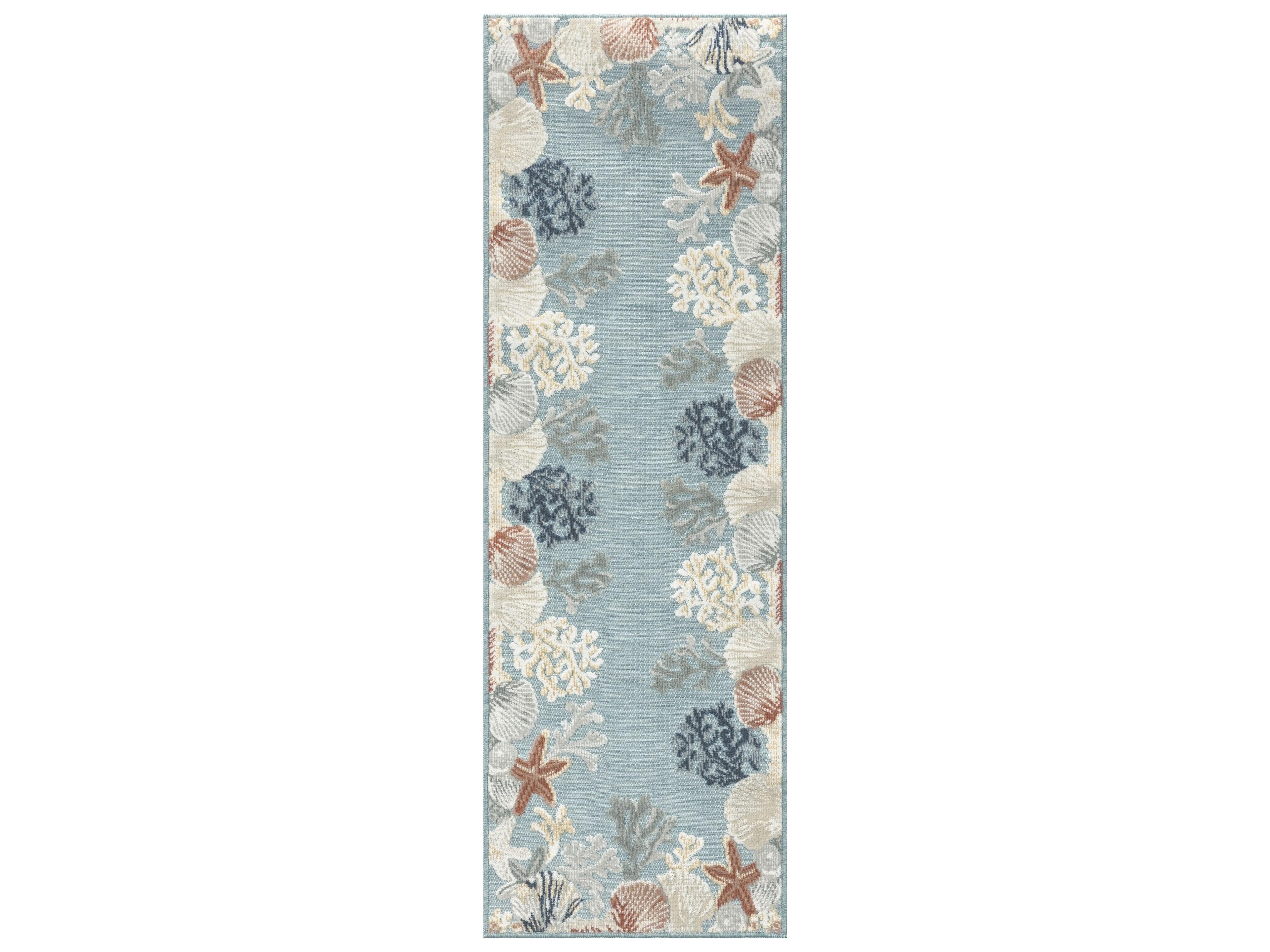 Sunco Floral Runner Area Rug