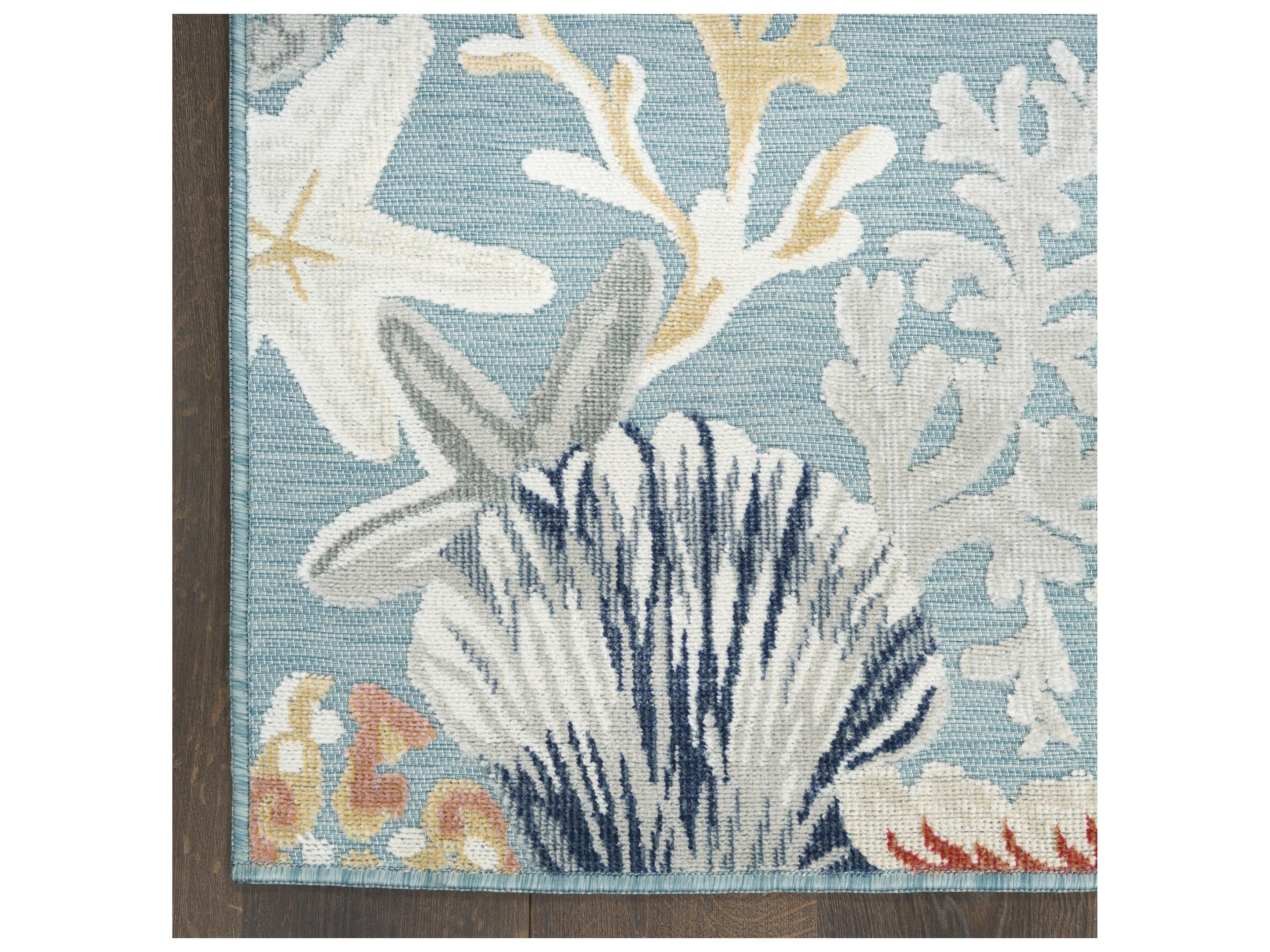 Nourison Sunco Floral Runner Area Rug