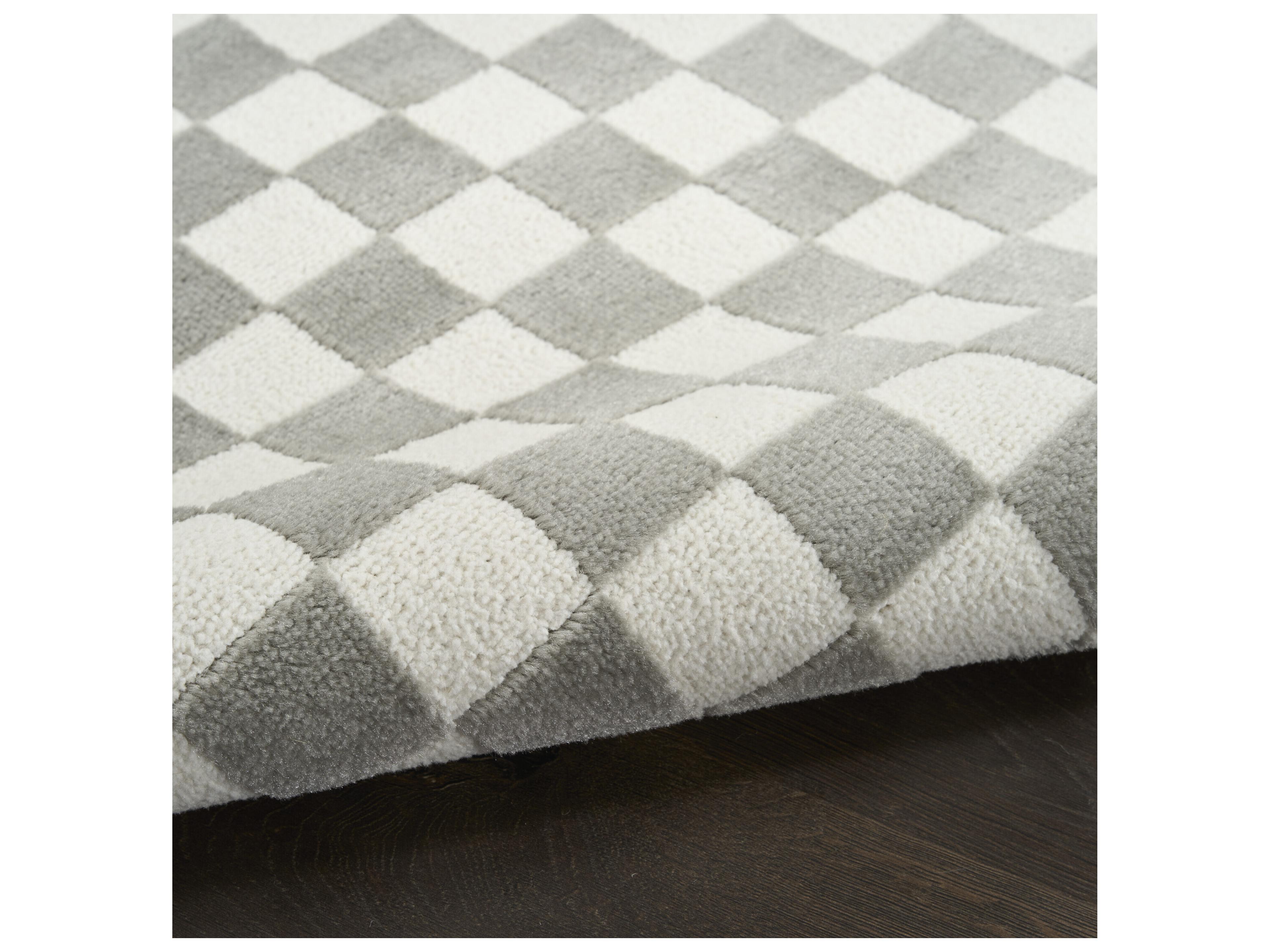 Nourison Serenity Home Geometric Runner Area Rug