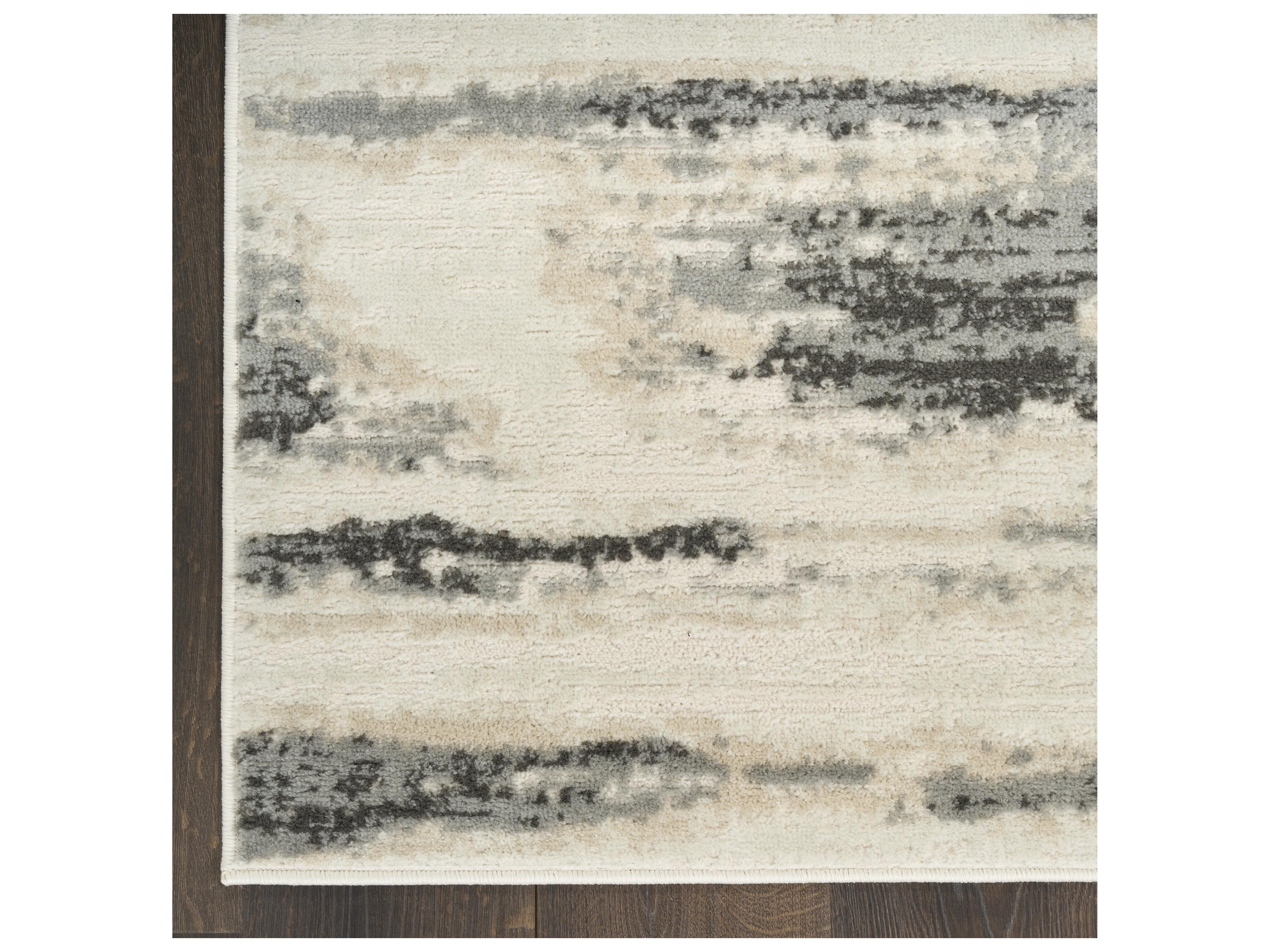 Nourison Serenity Home Abstract Runner Area Rug