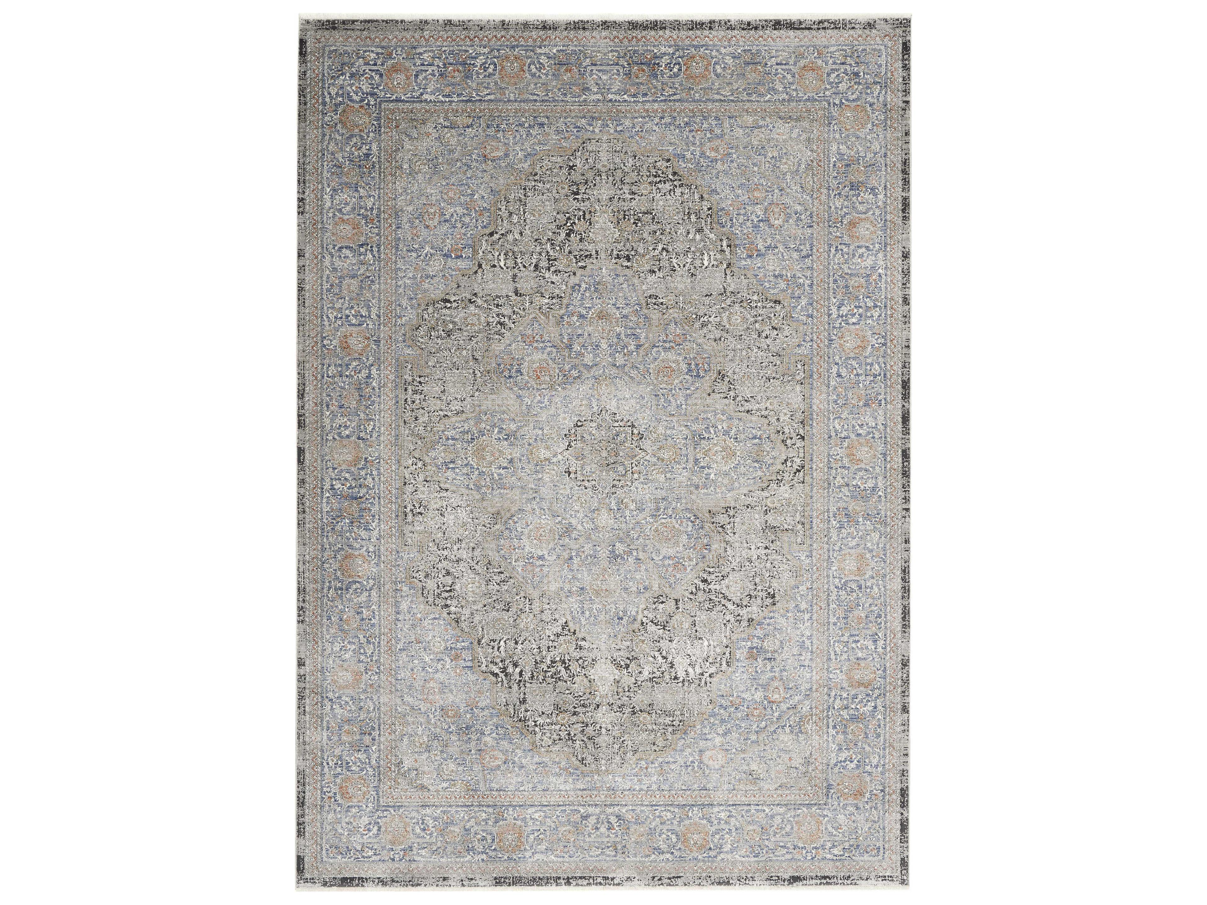 Starry Nights Bordered Area Rug
