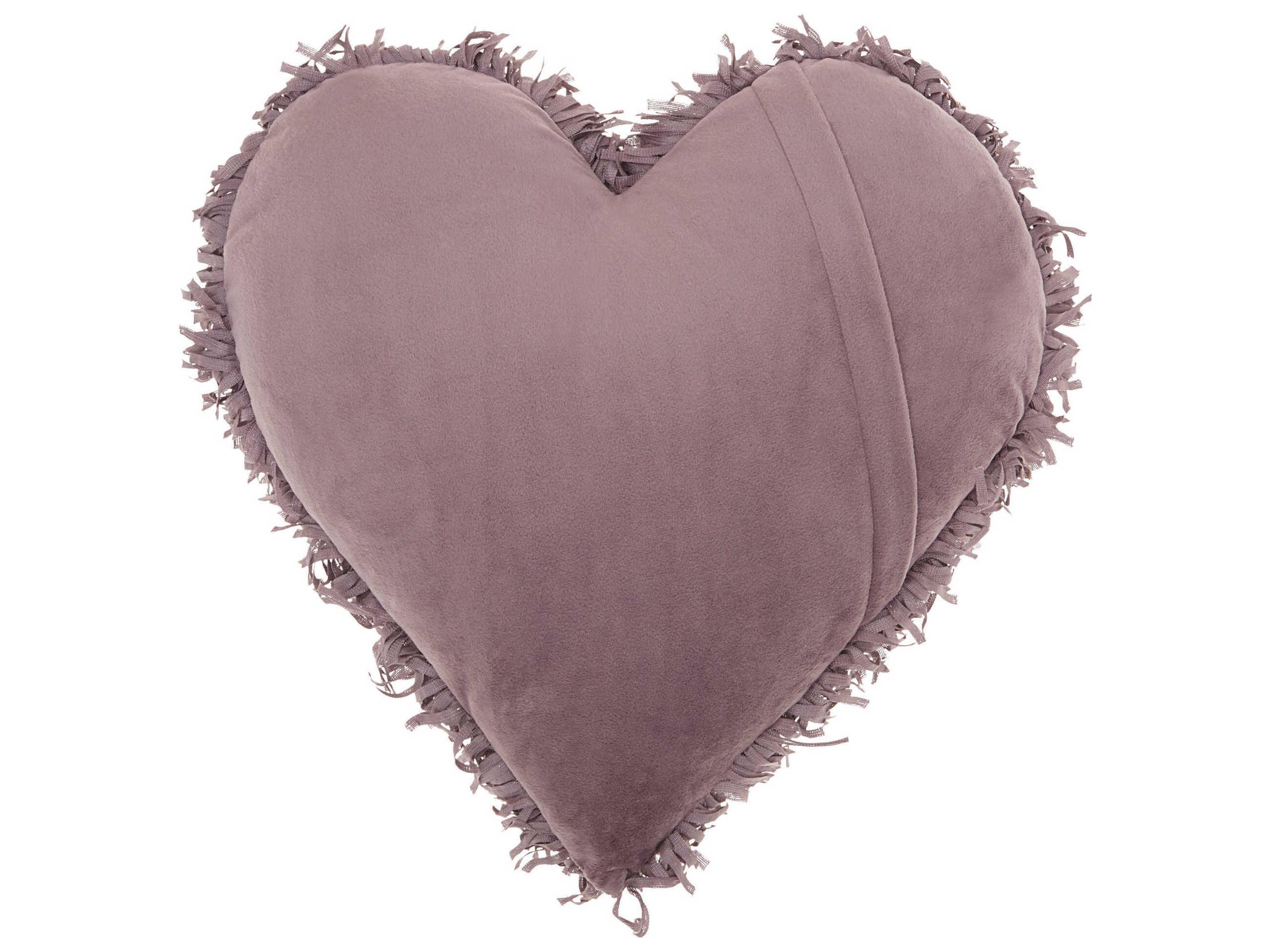 Nourison Shag Lavender 18" x 18" Pillow