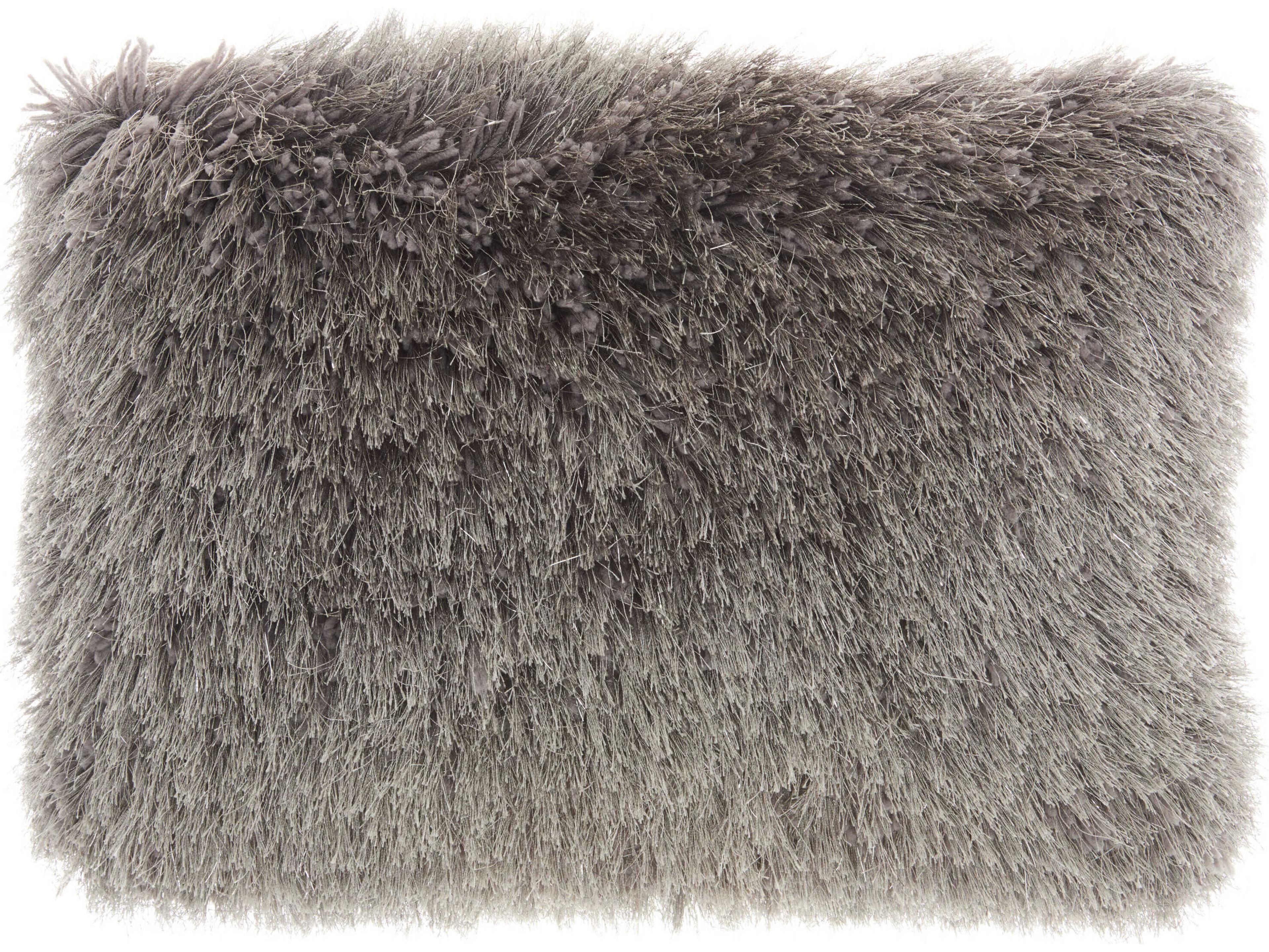 Shag Charcoal Pillow