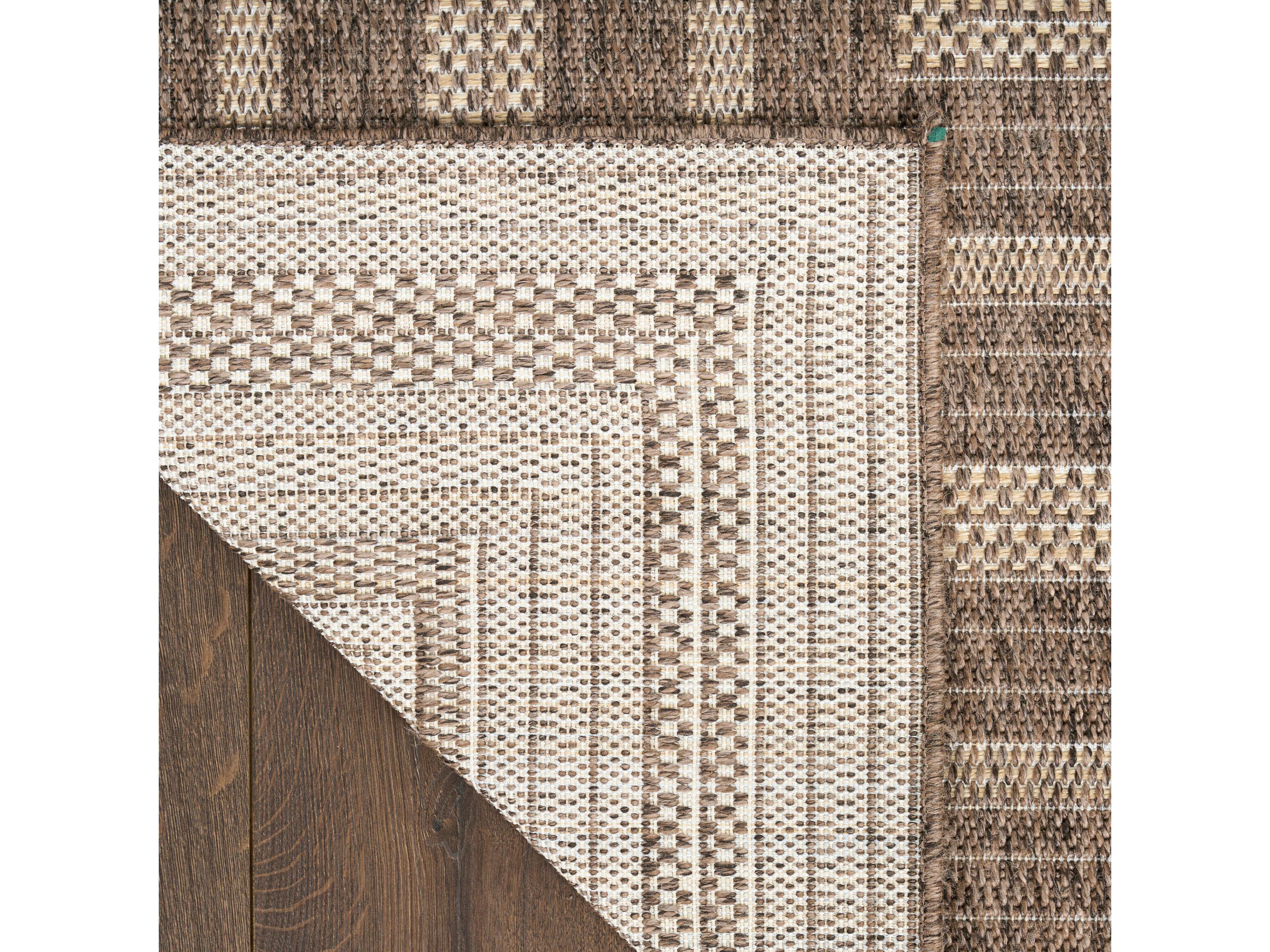Nourison Tulum Geometric Runner Area Rug