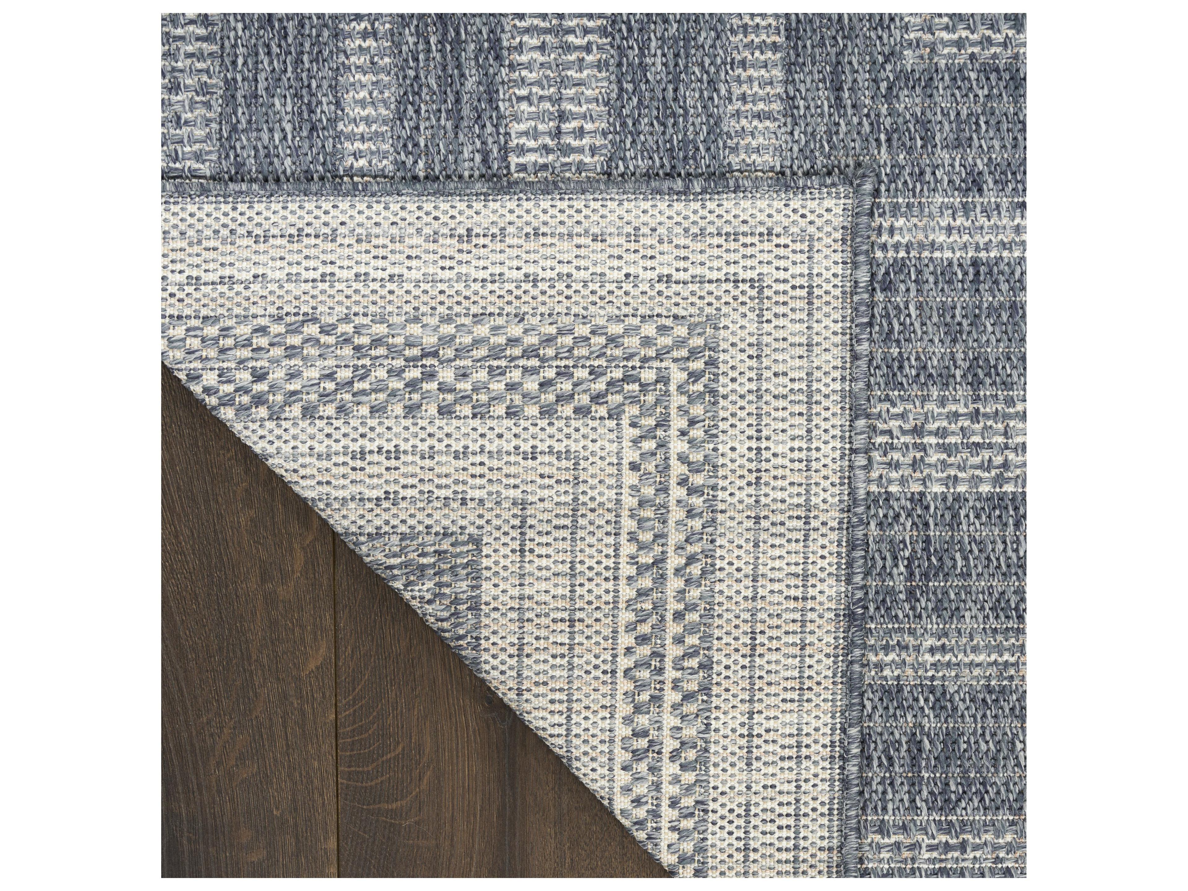 Nourison Tulum Flatweave Geometric Runner Area Rug