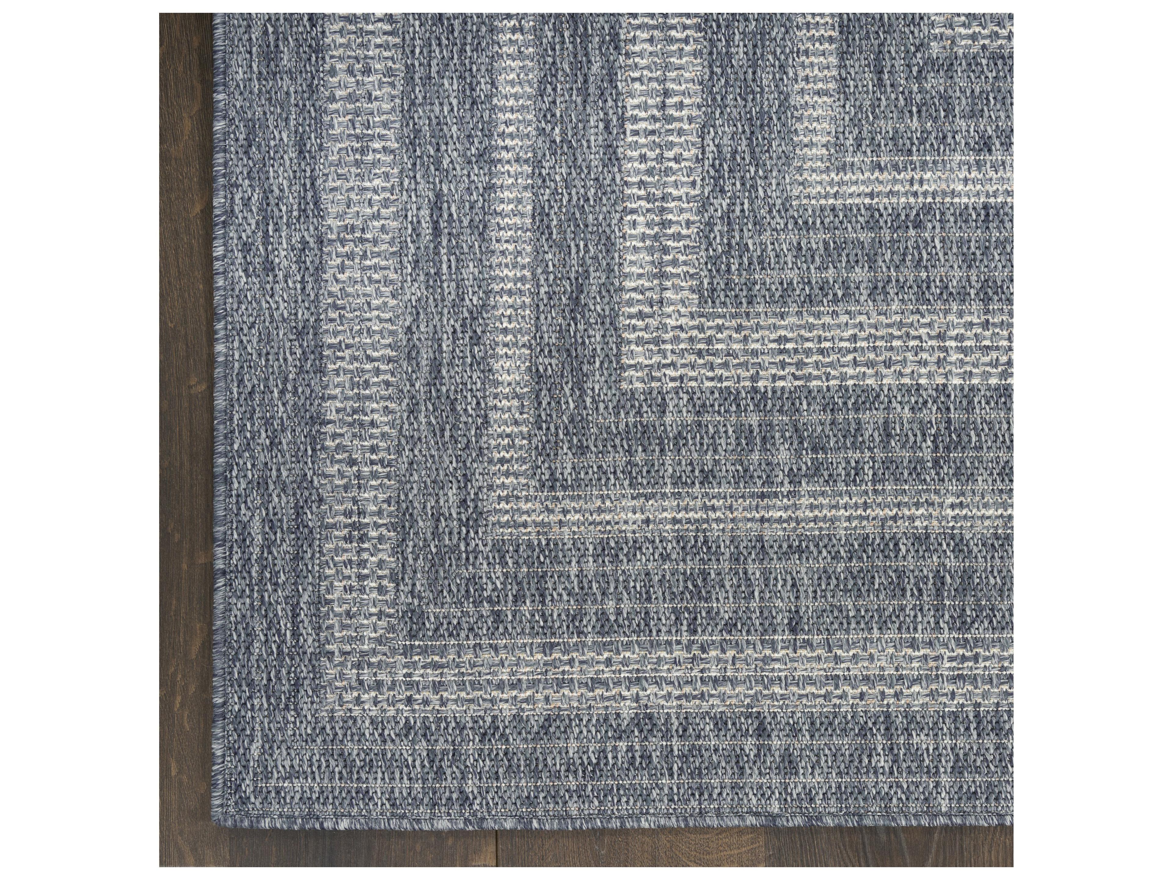 Nourison Tulum Flatweave Geometric Runner Area Rug