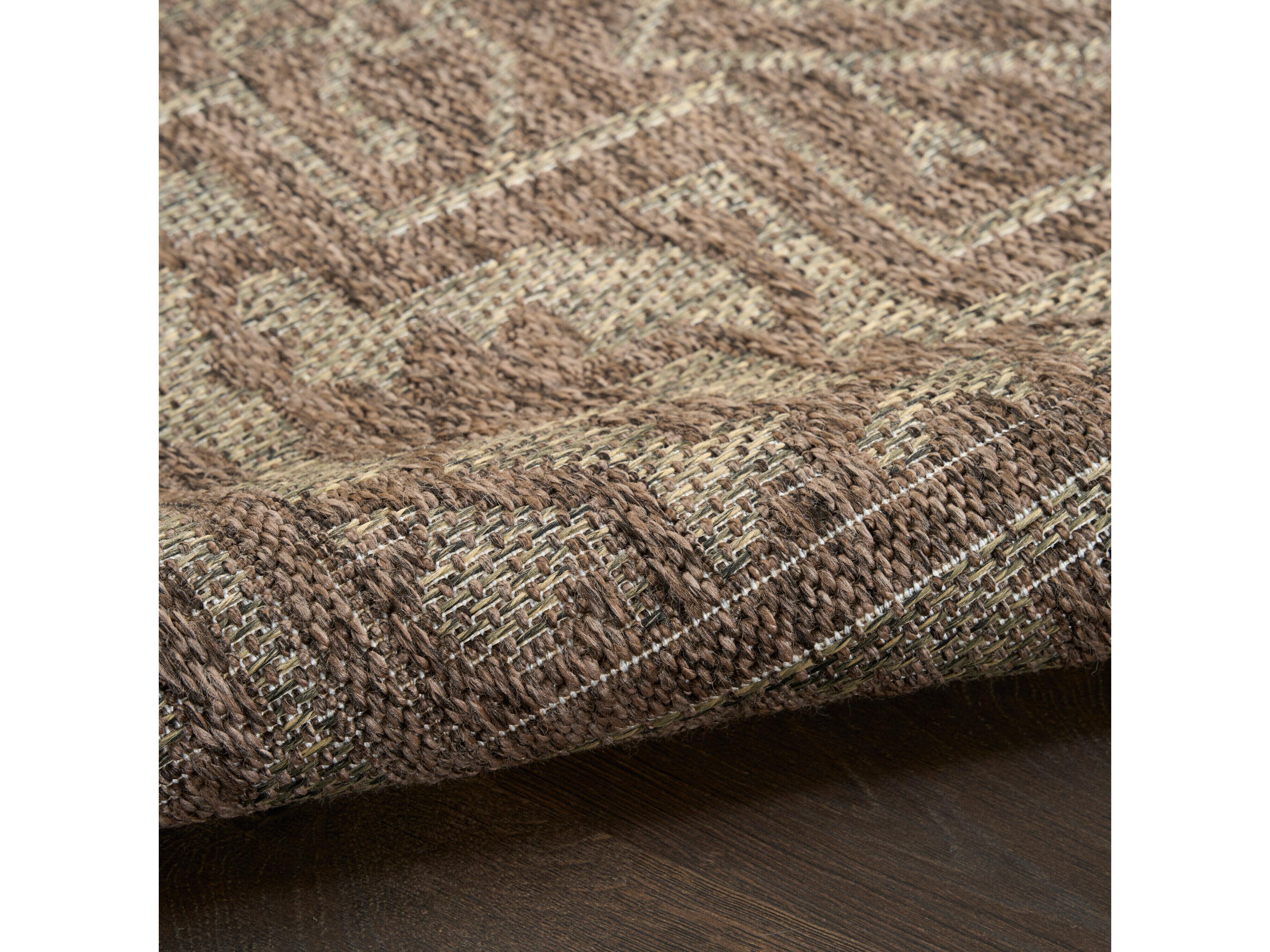 Nourison Tulum Bordered Runner Area Rug