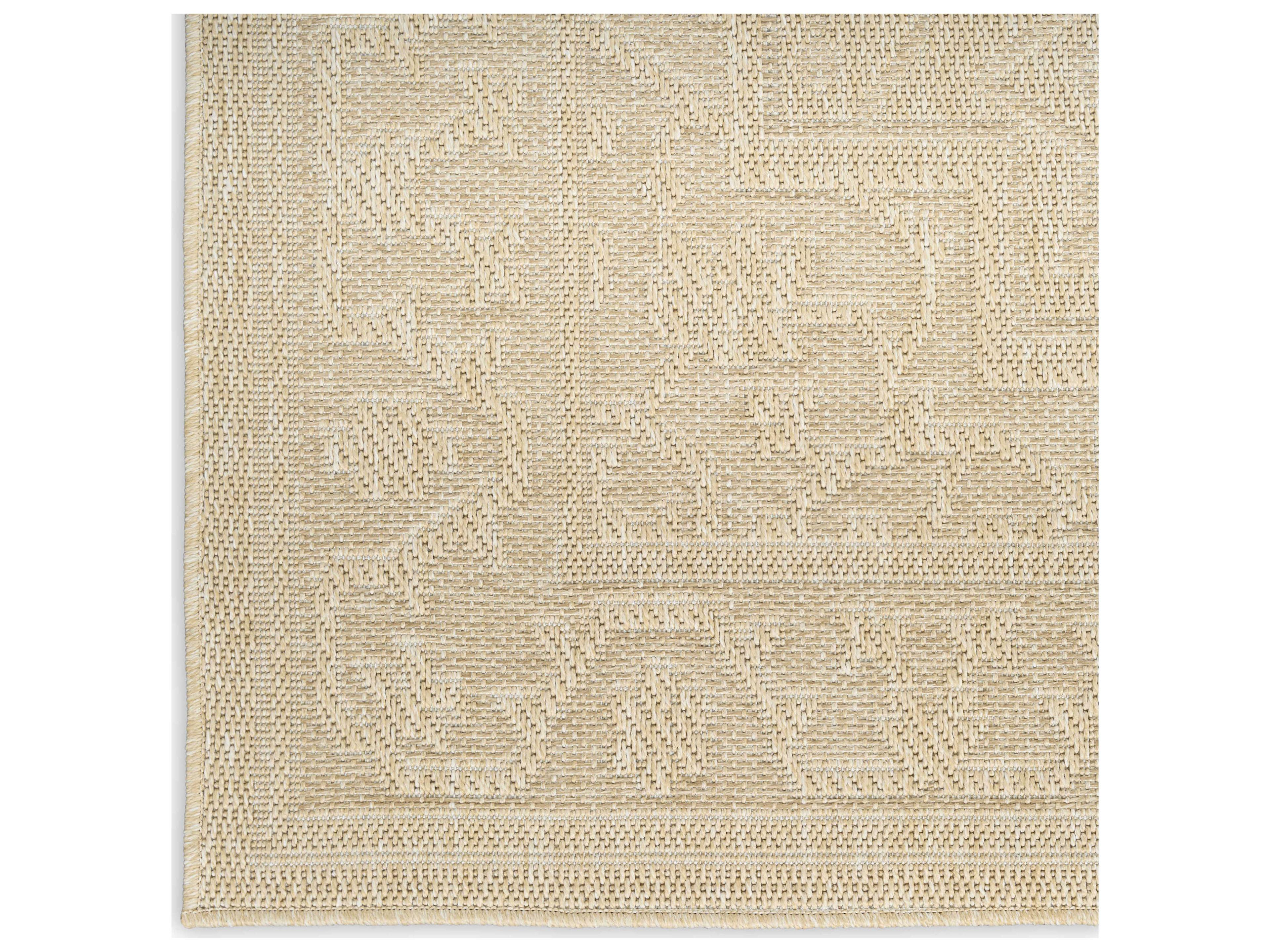 Nourison Tulum Bordered Runner Area Rug