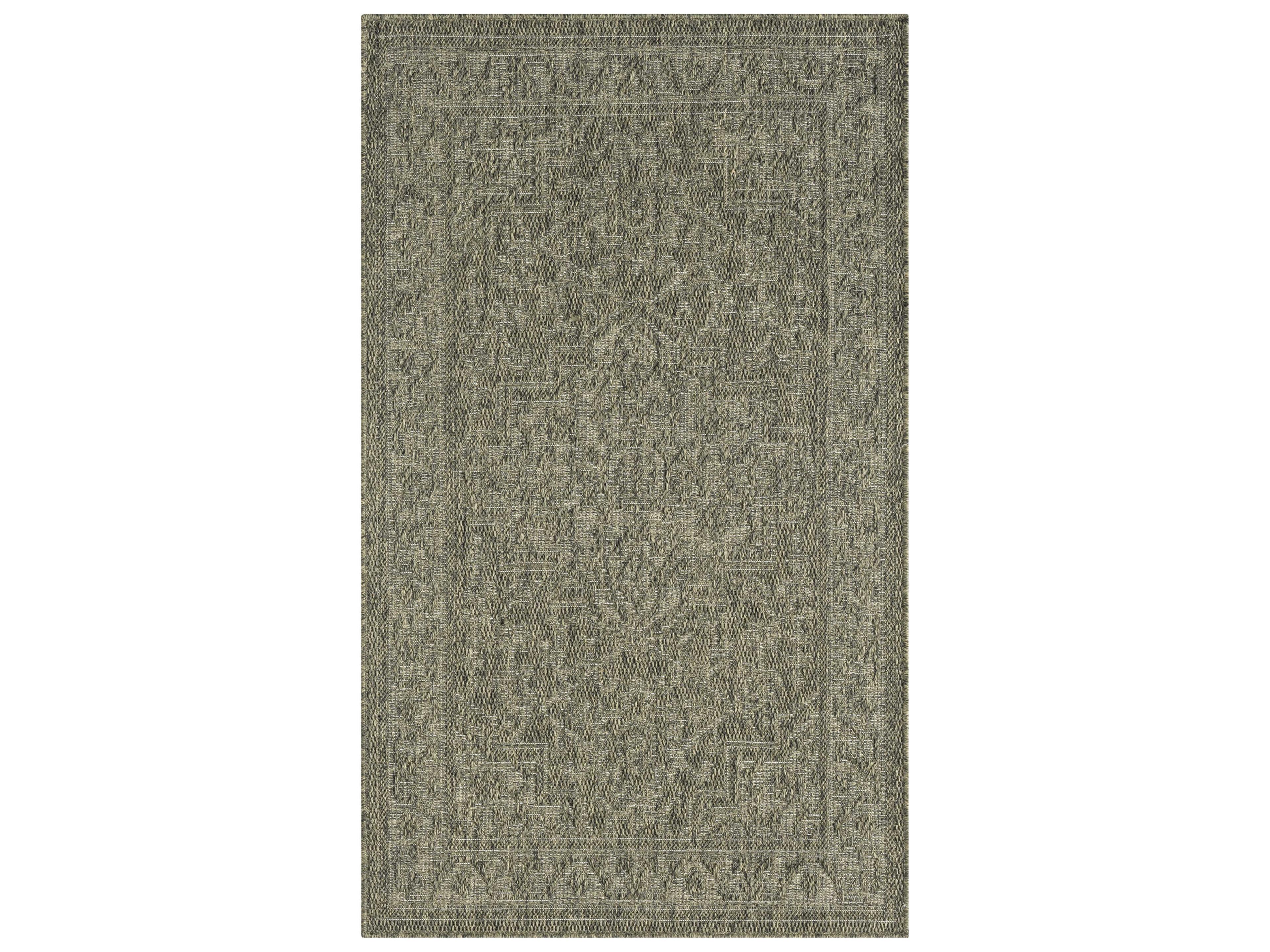 Tulum Bordered Area Rug