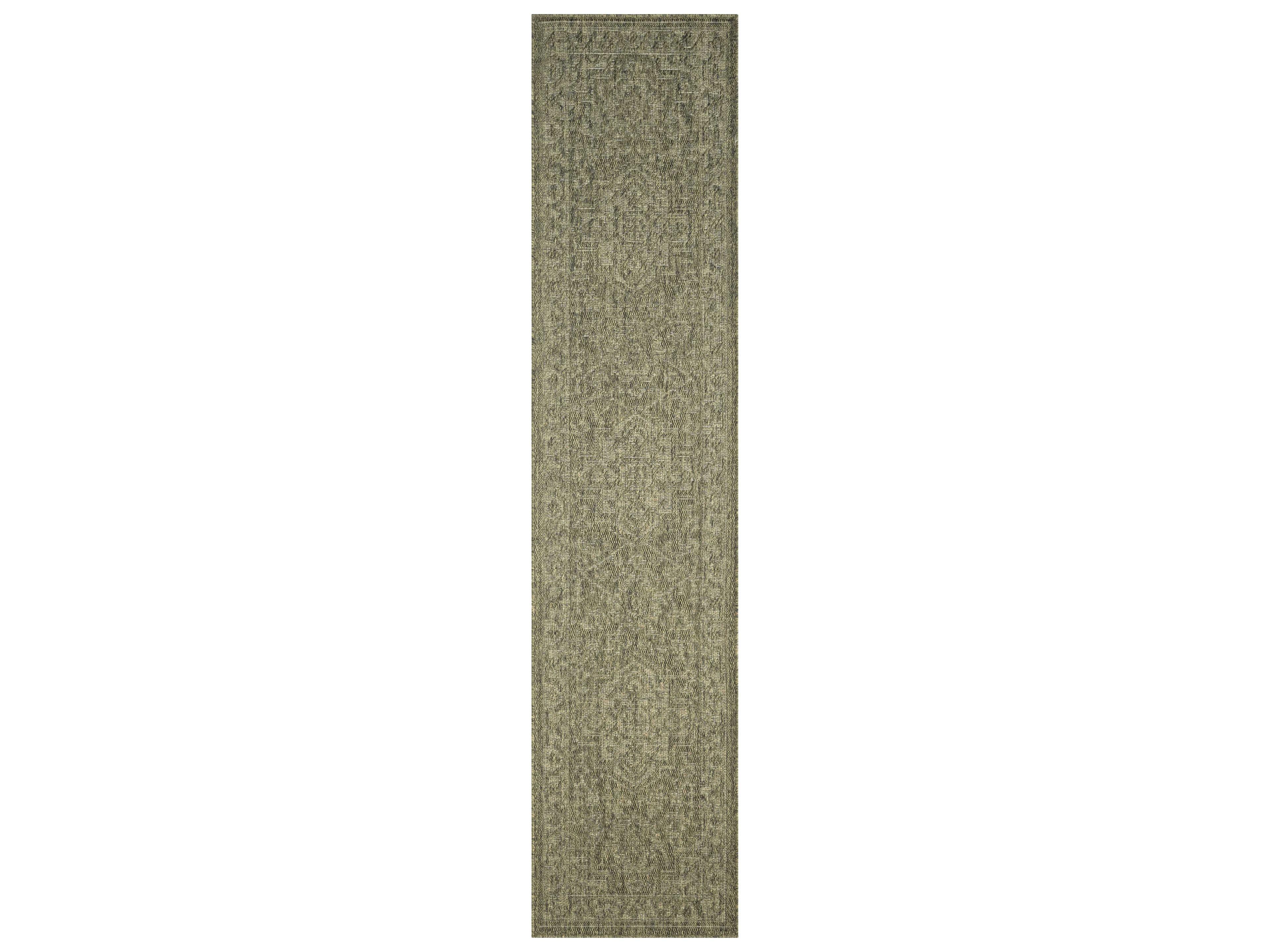 Nourison Tulum Bordered Runner Area Rug