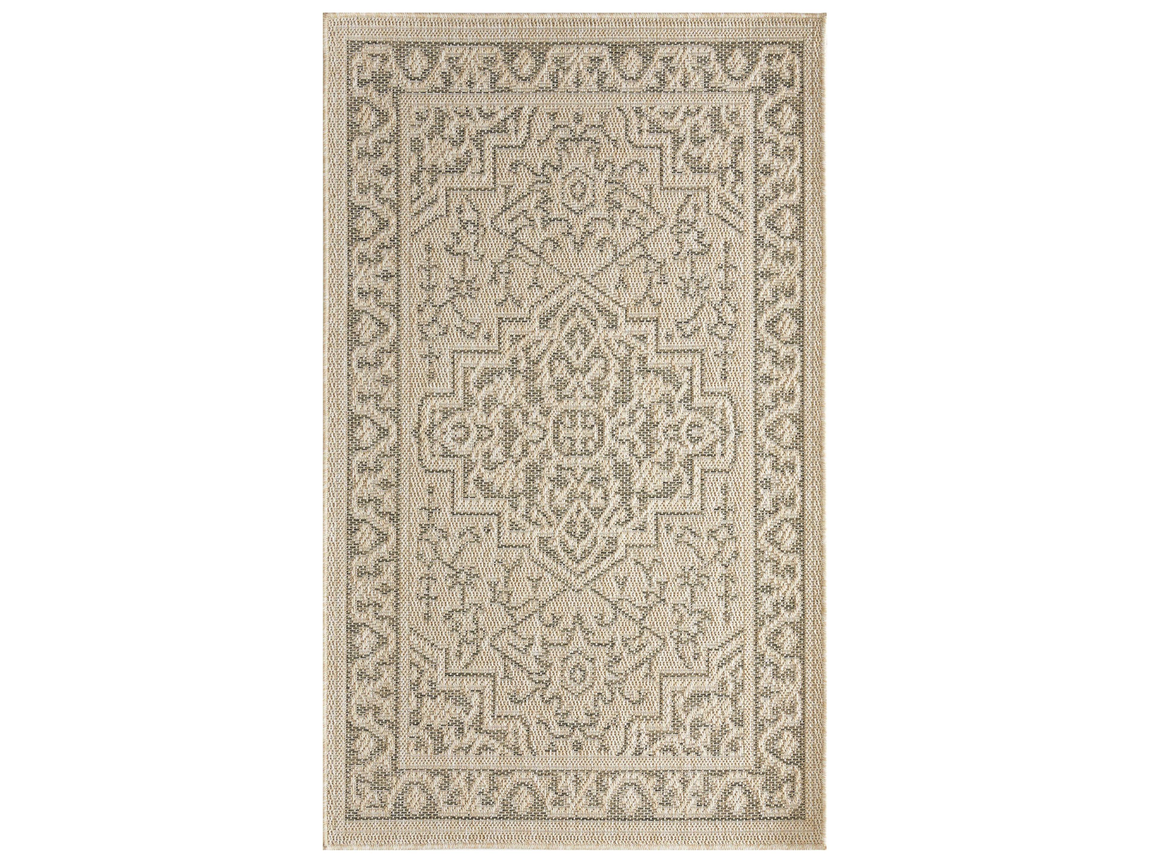 Tulum Bordered Area Rug