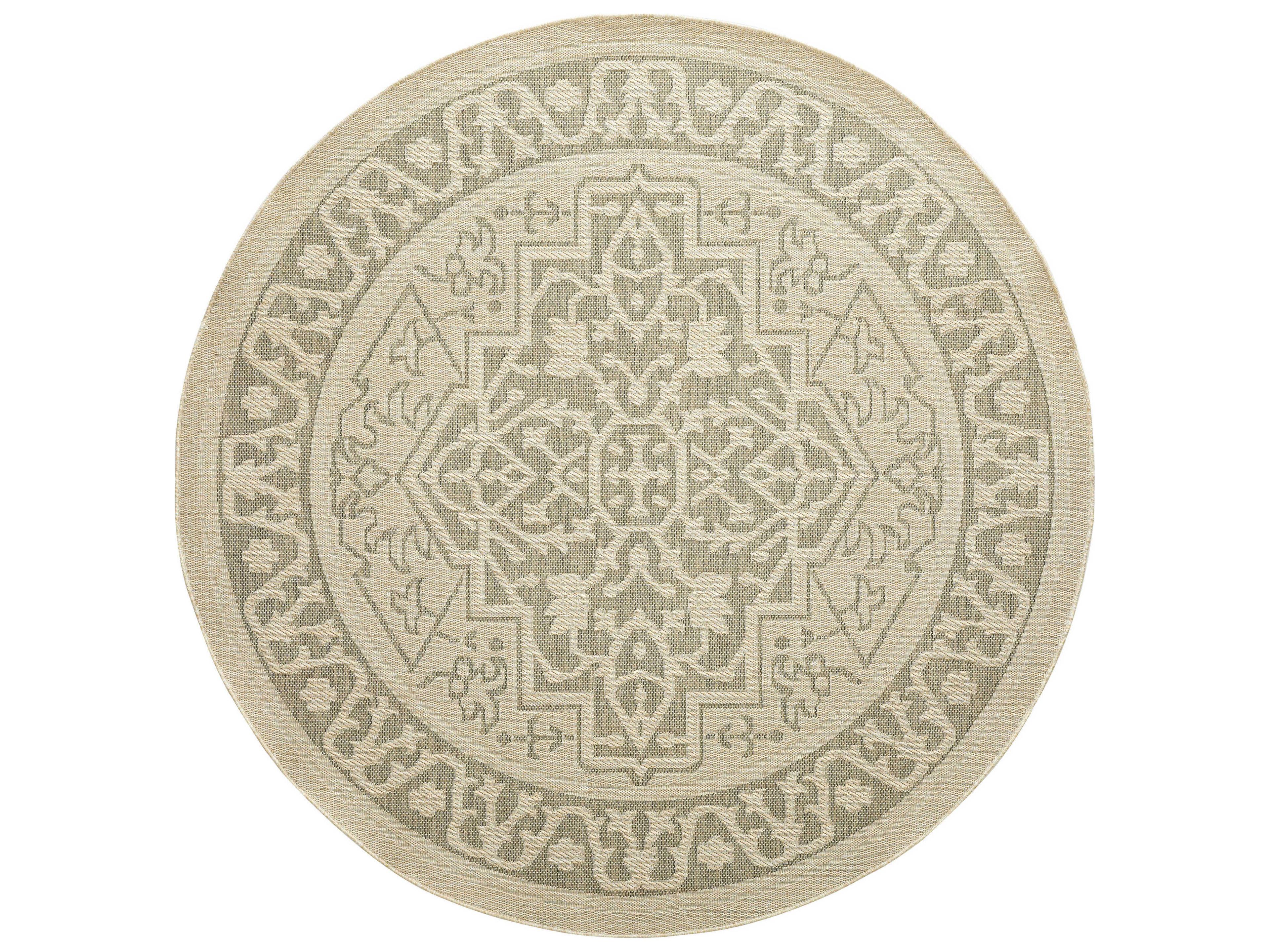 Tulum Bordered Area Rug