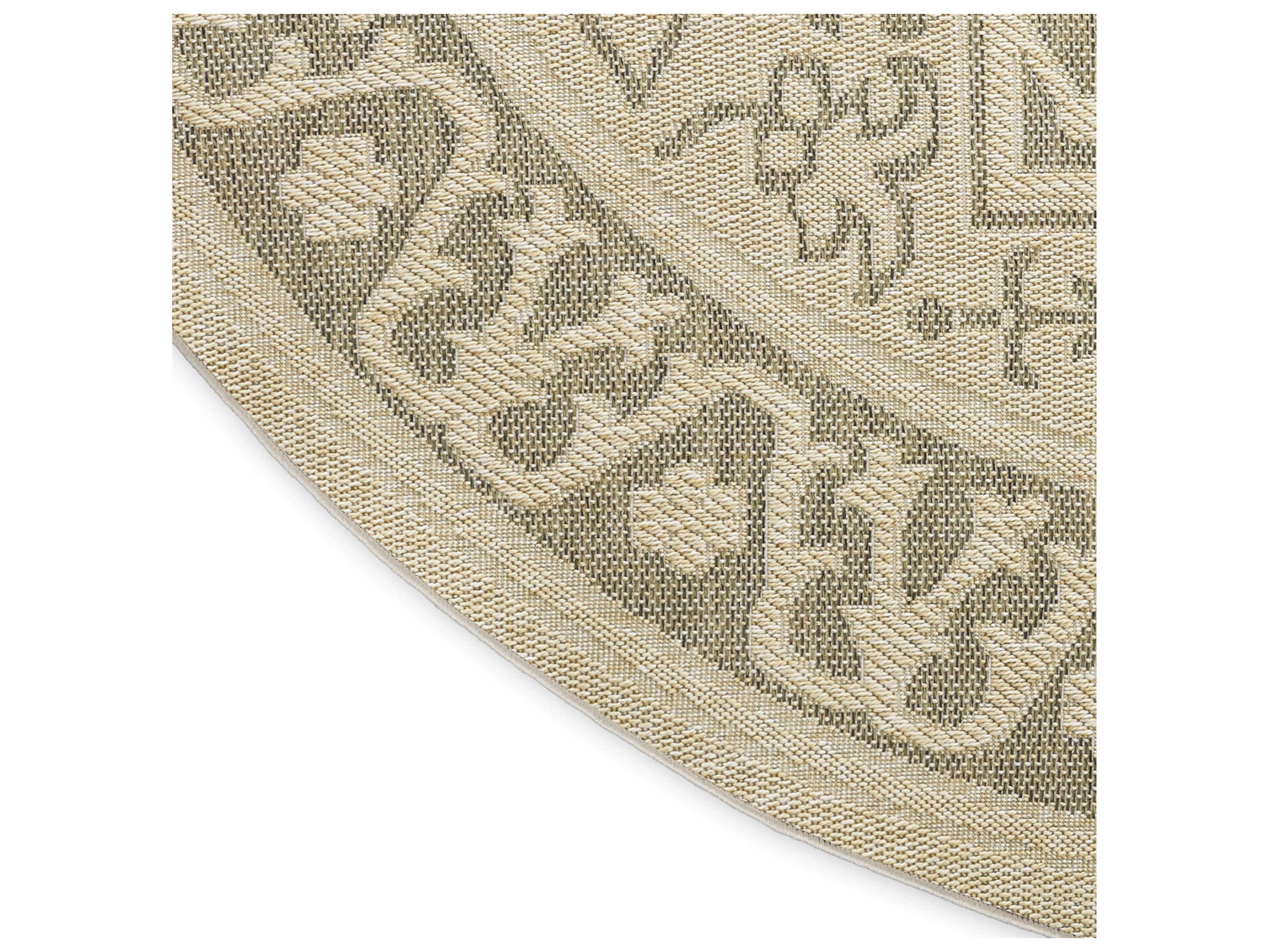 Nourison Tulum Bordered Area Rug