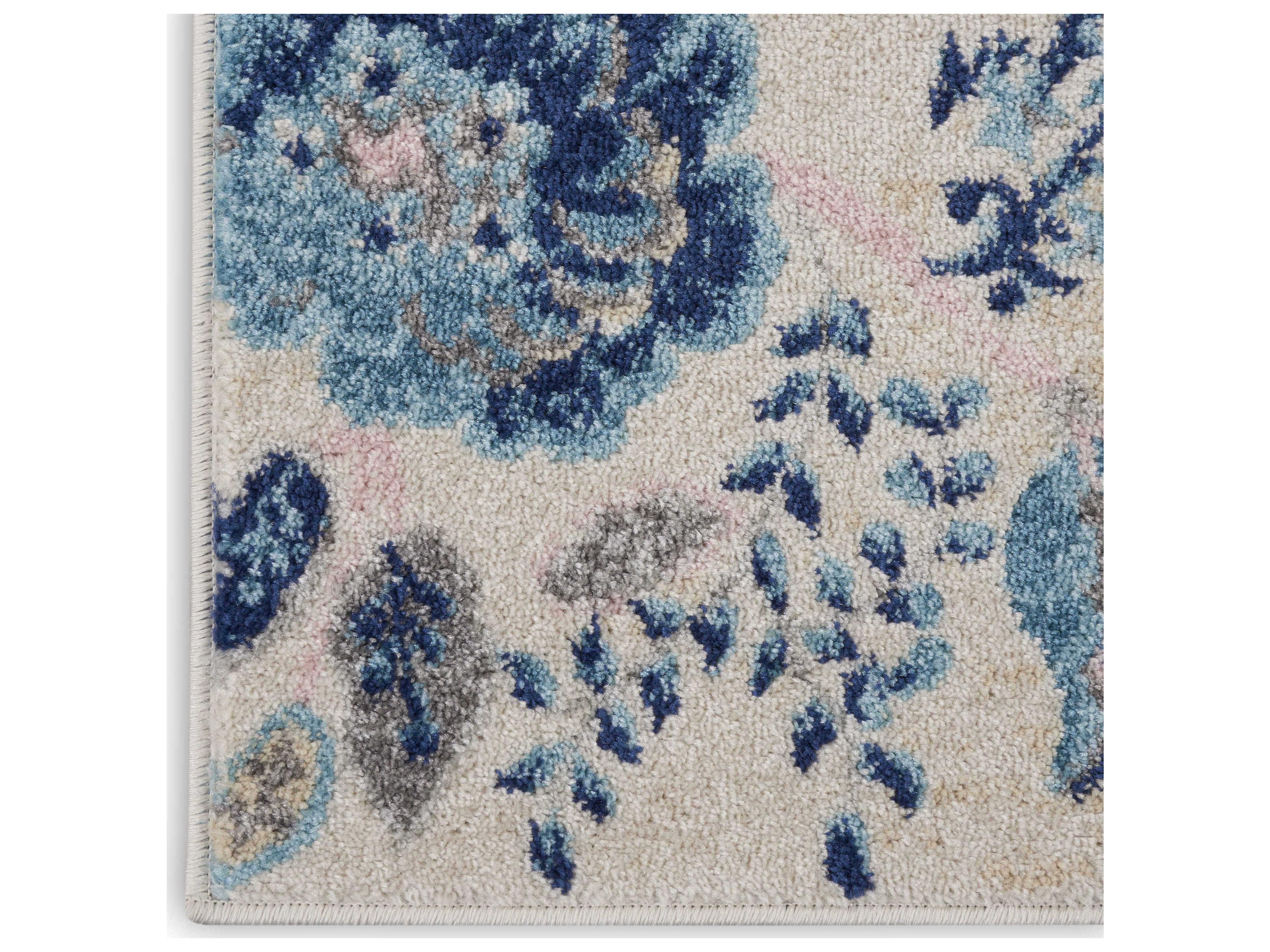 Nourison Tranquil Floral Runner Area Rug