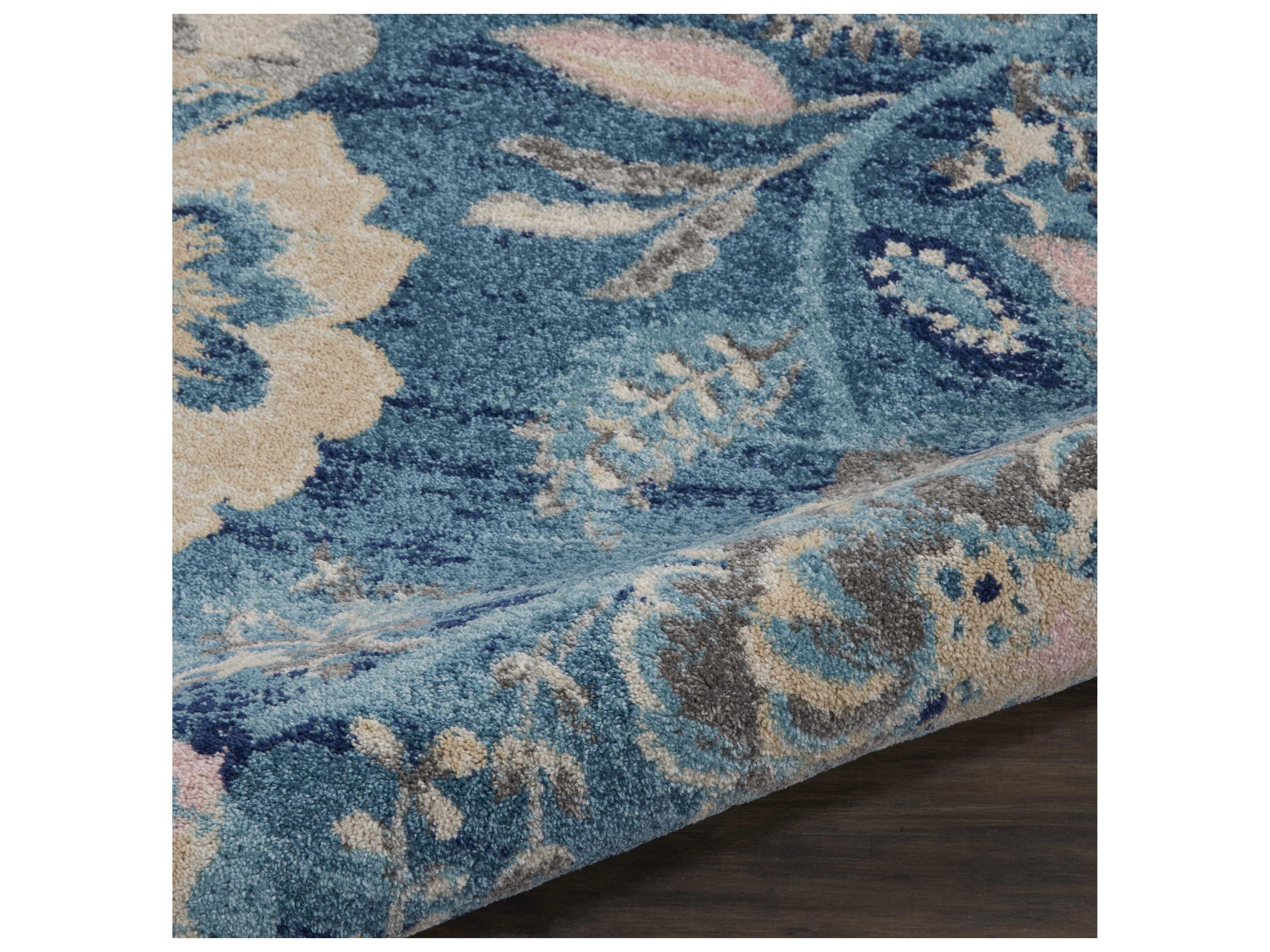 Nourison Tranquil Floral Runner Area Rug
