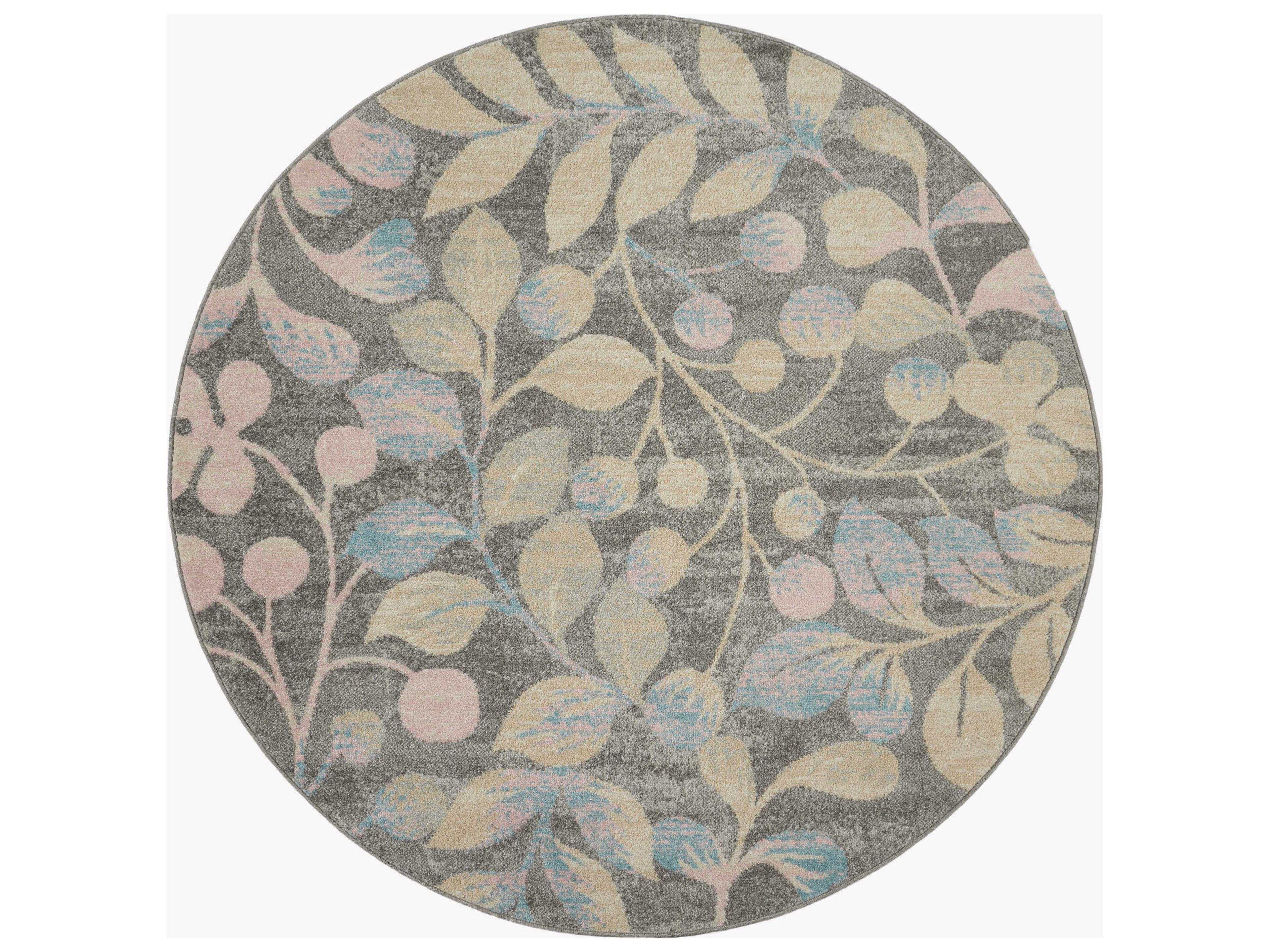 Tranquil Floral Area Rug