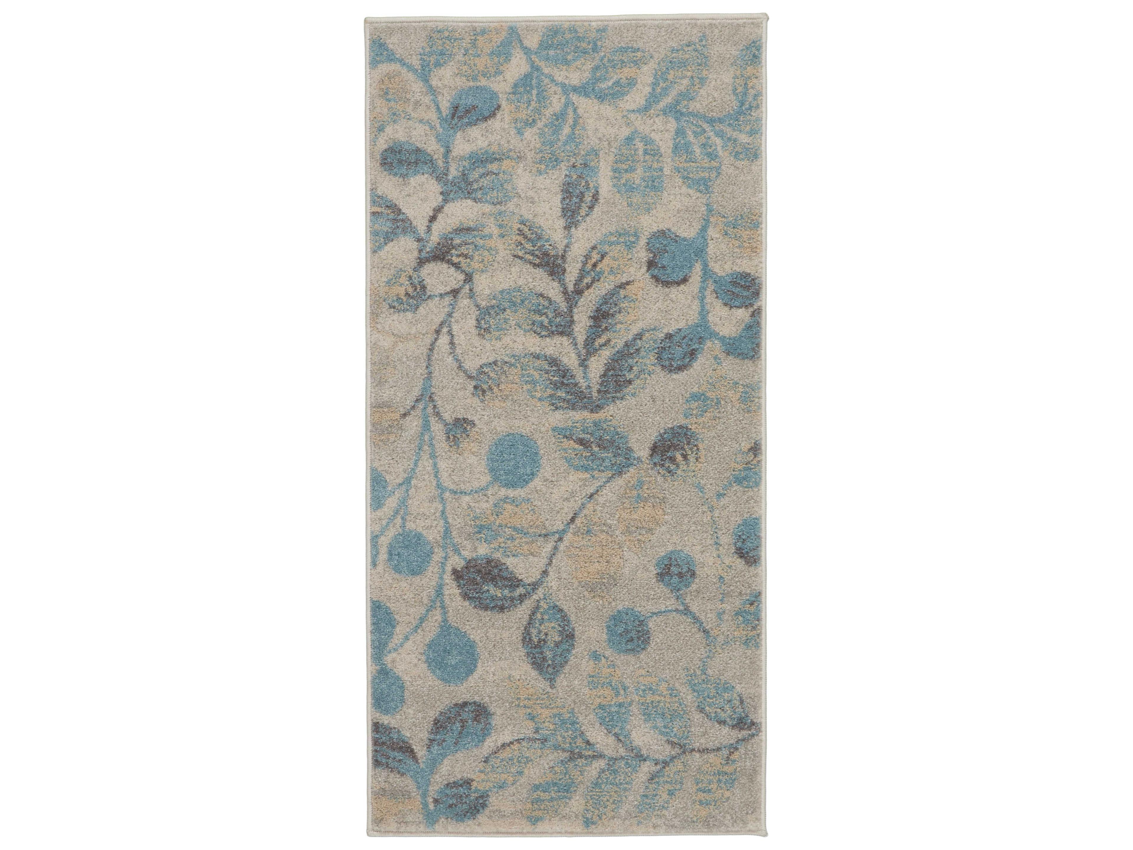 Tranquil Floral Area Rug