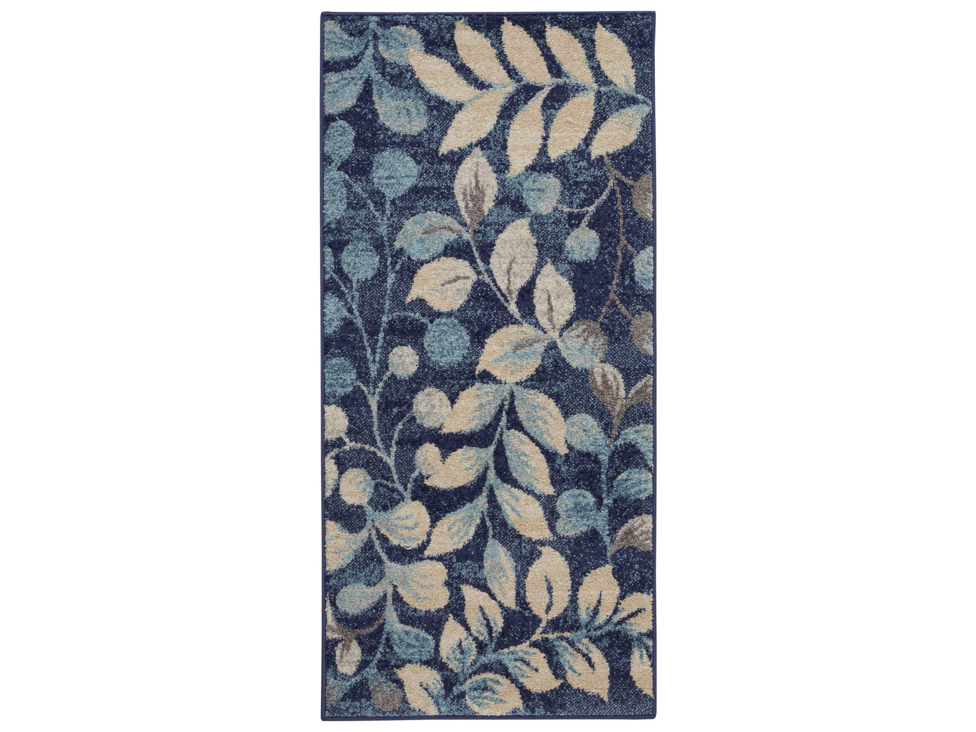 Tranquil Floral Area Rug