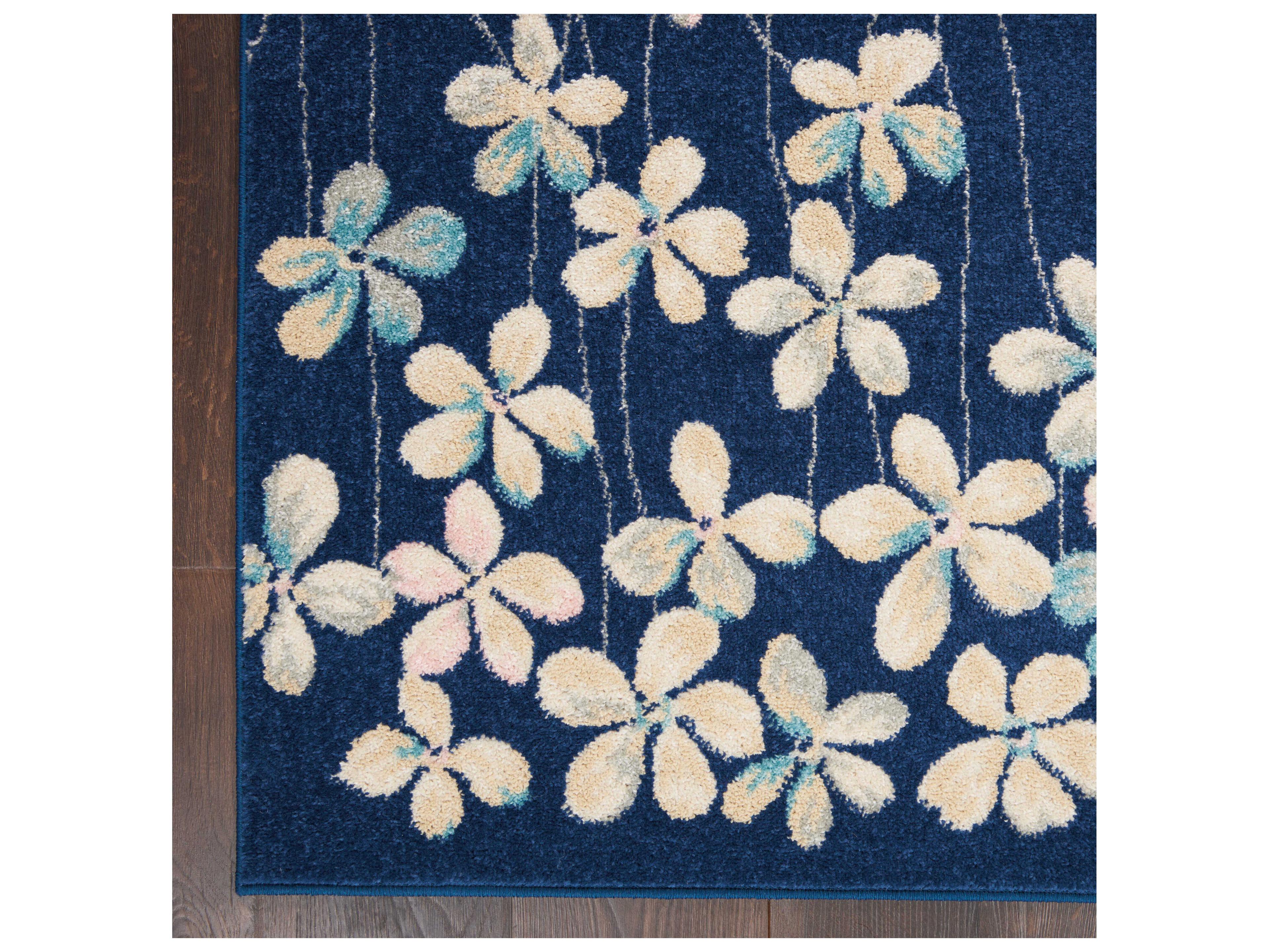 Nourison Tranquil Floral Runner Area Rug