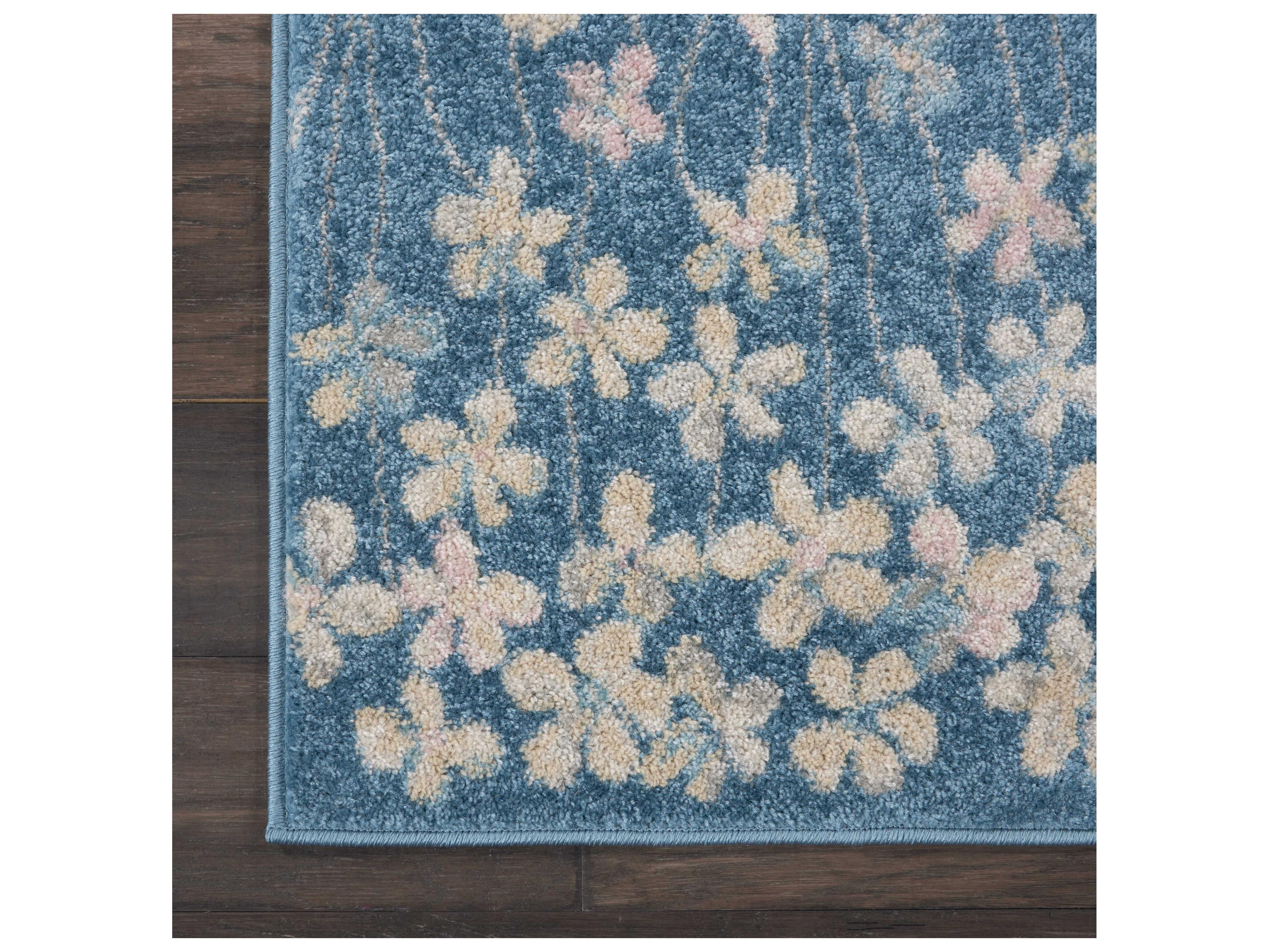 Nourison Tranquil Floral Runner Area Rug