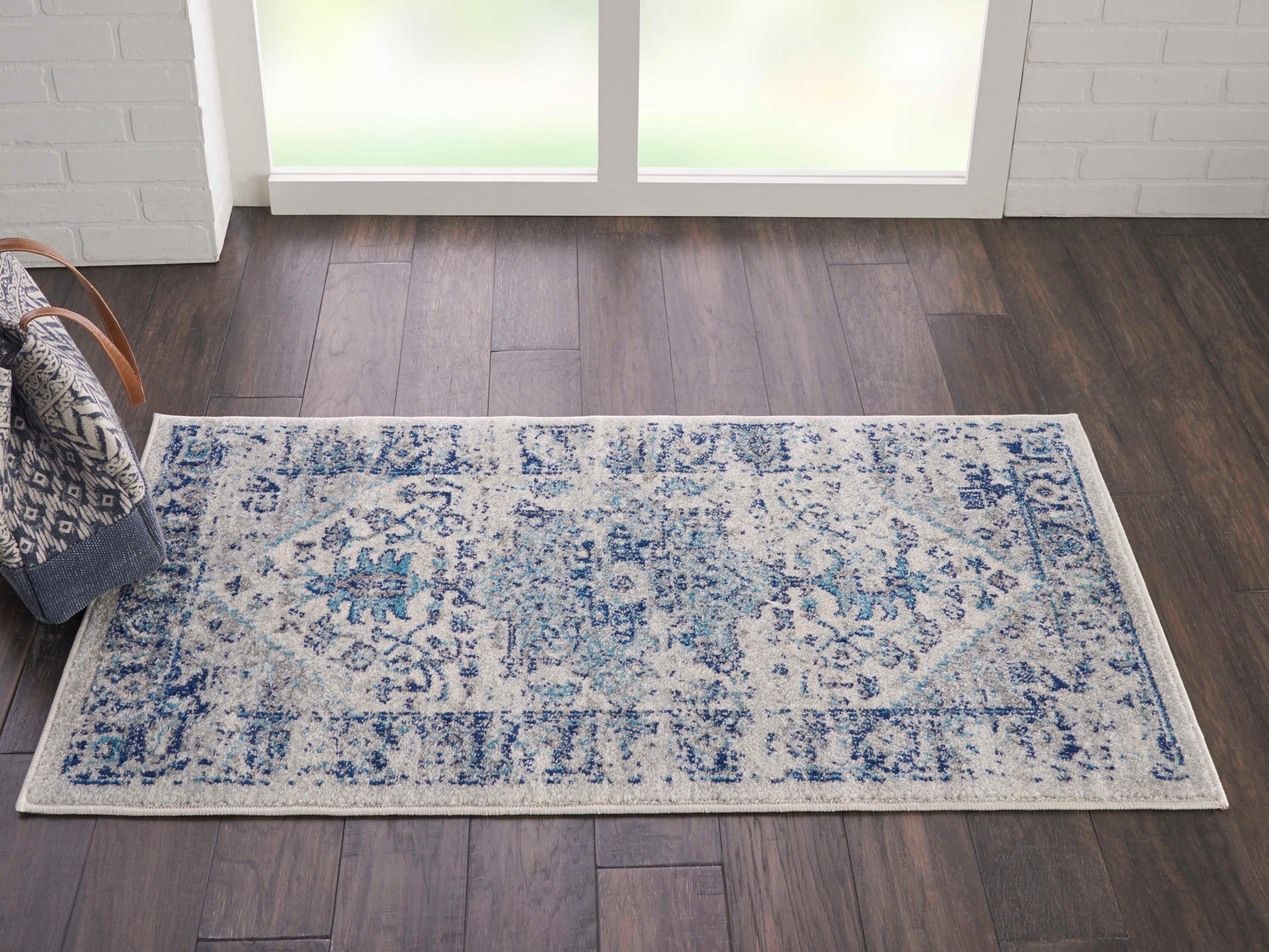 Nourison Tranquil Bordered Area Rug