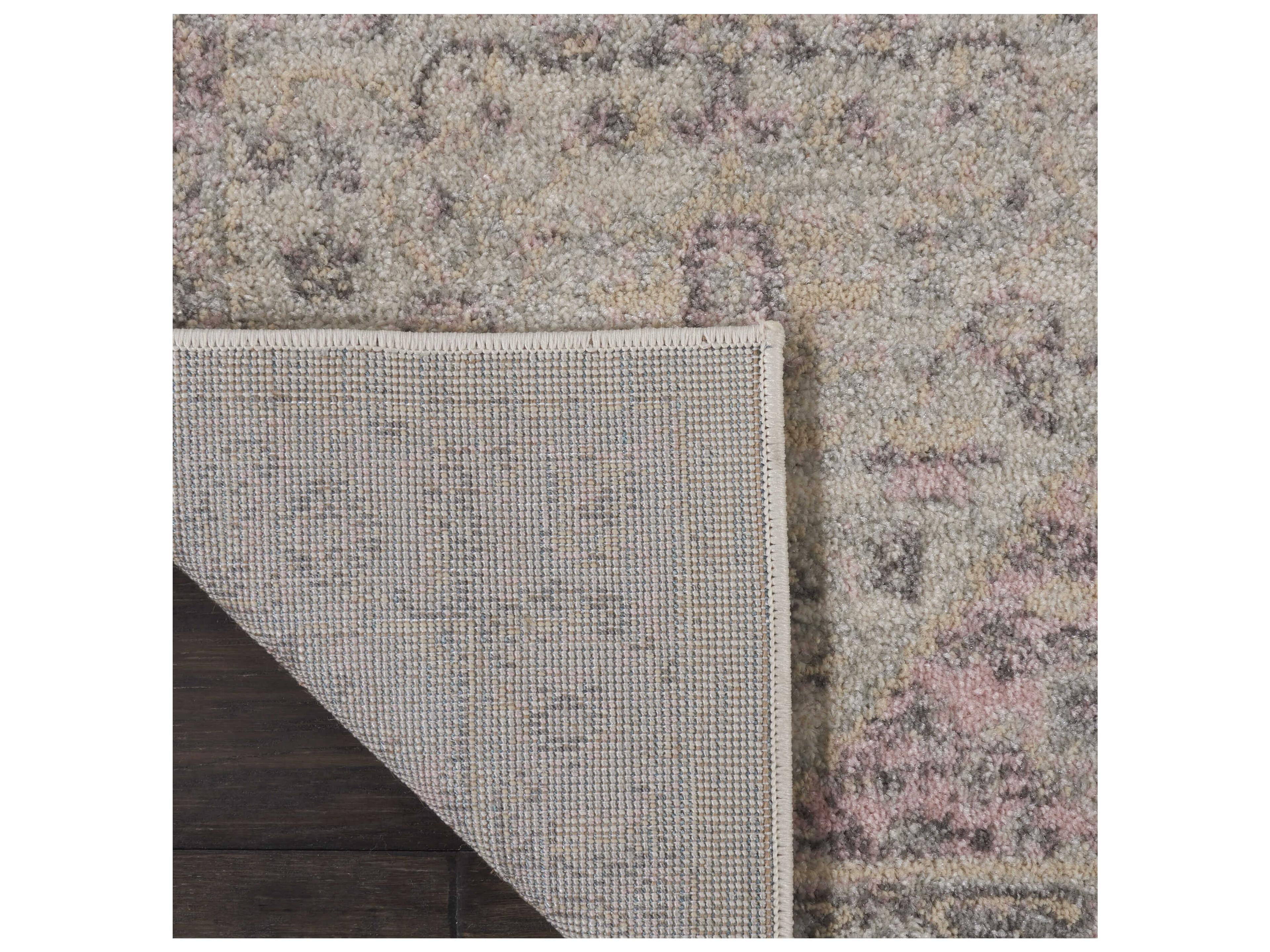 Nourison Tranquil Bordered Runner Area Rug