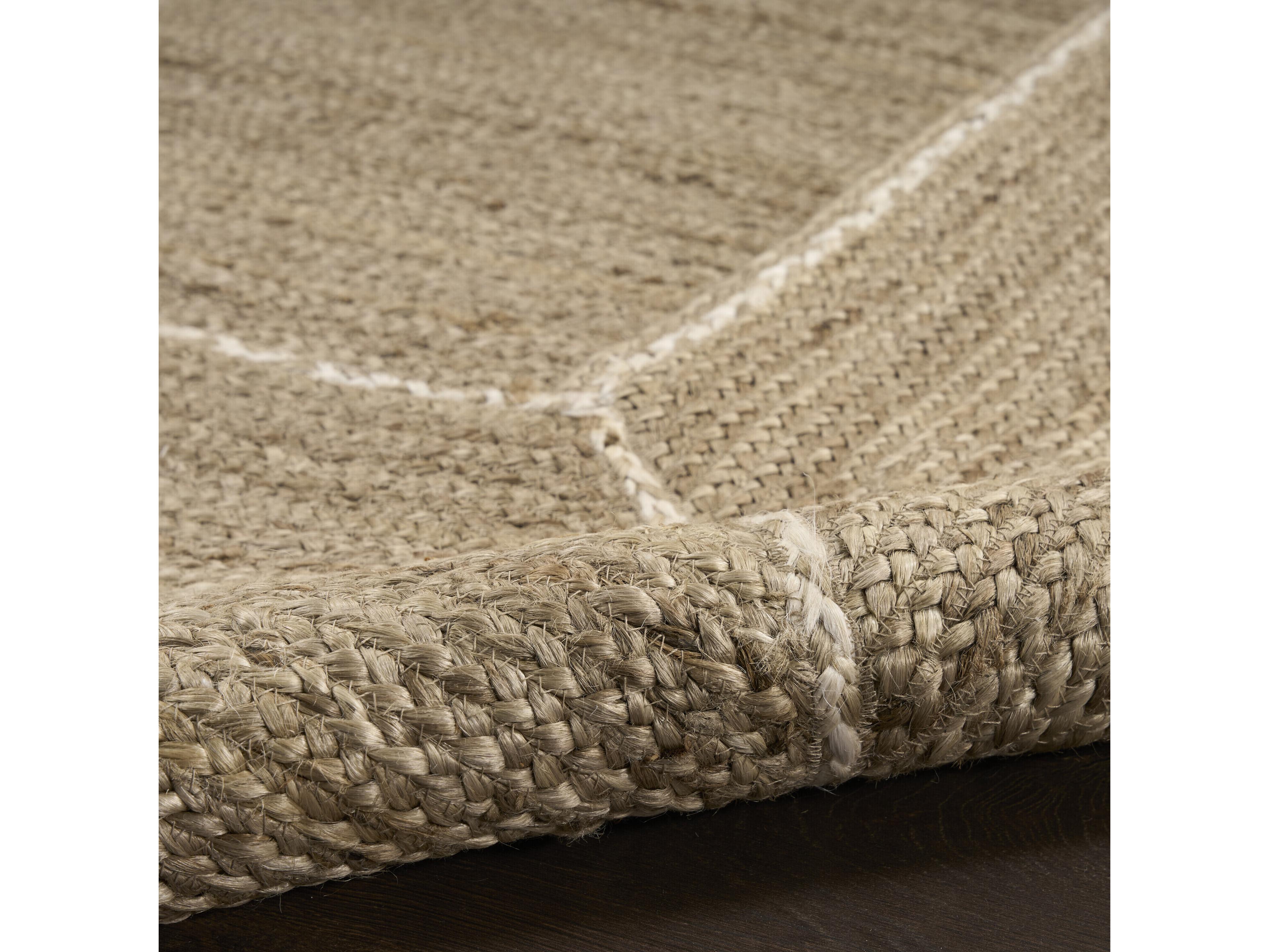 Nourison Terrazzo Jute Geometric Area Rug