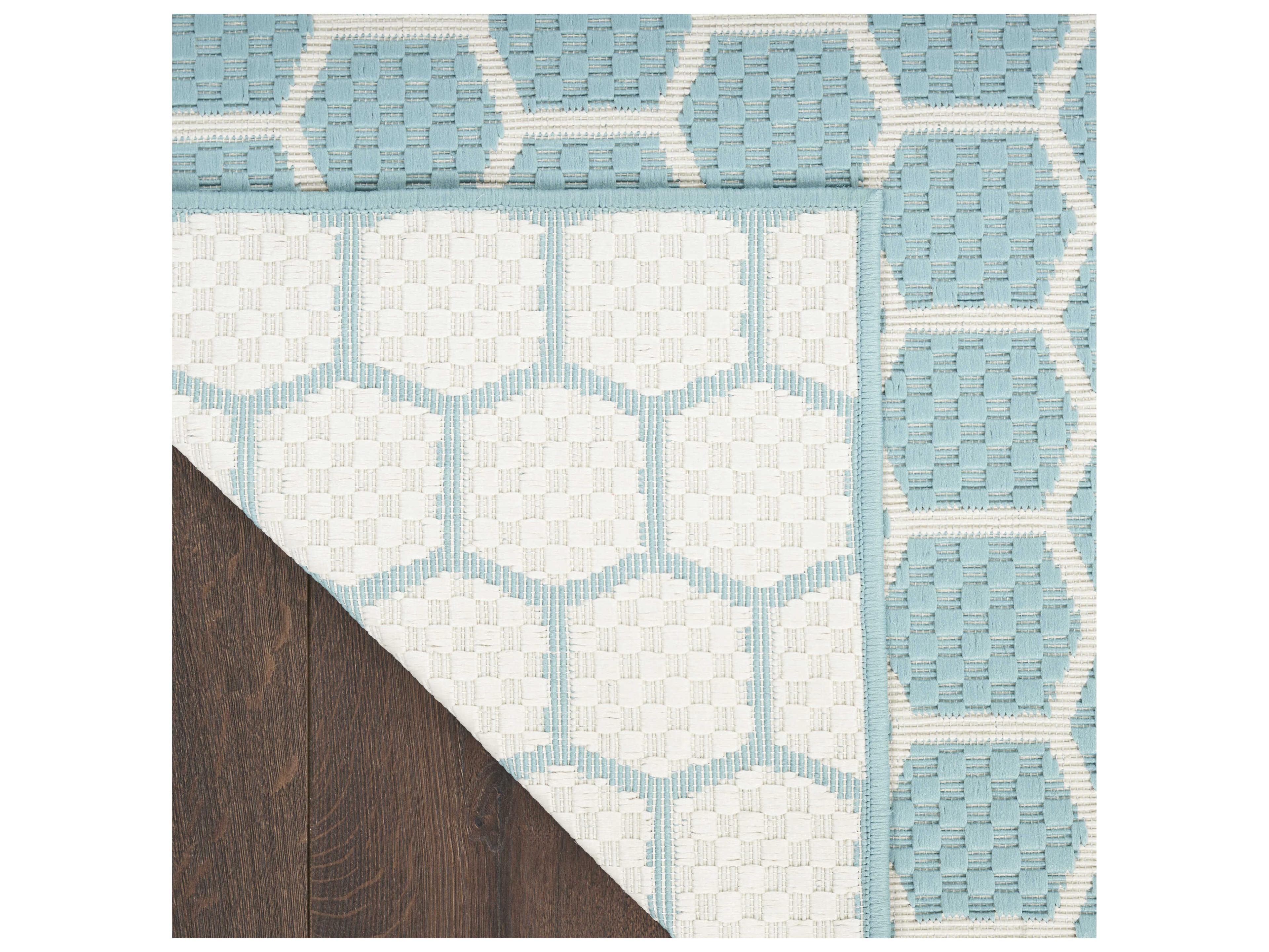Nourison Twist Reversible Geometric Area Rug