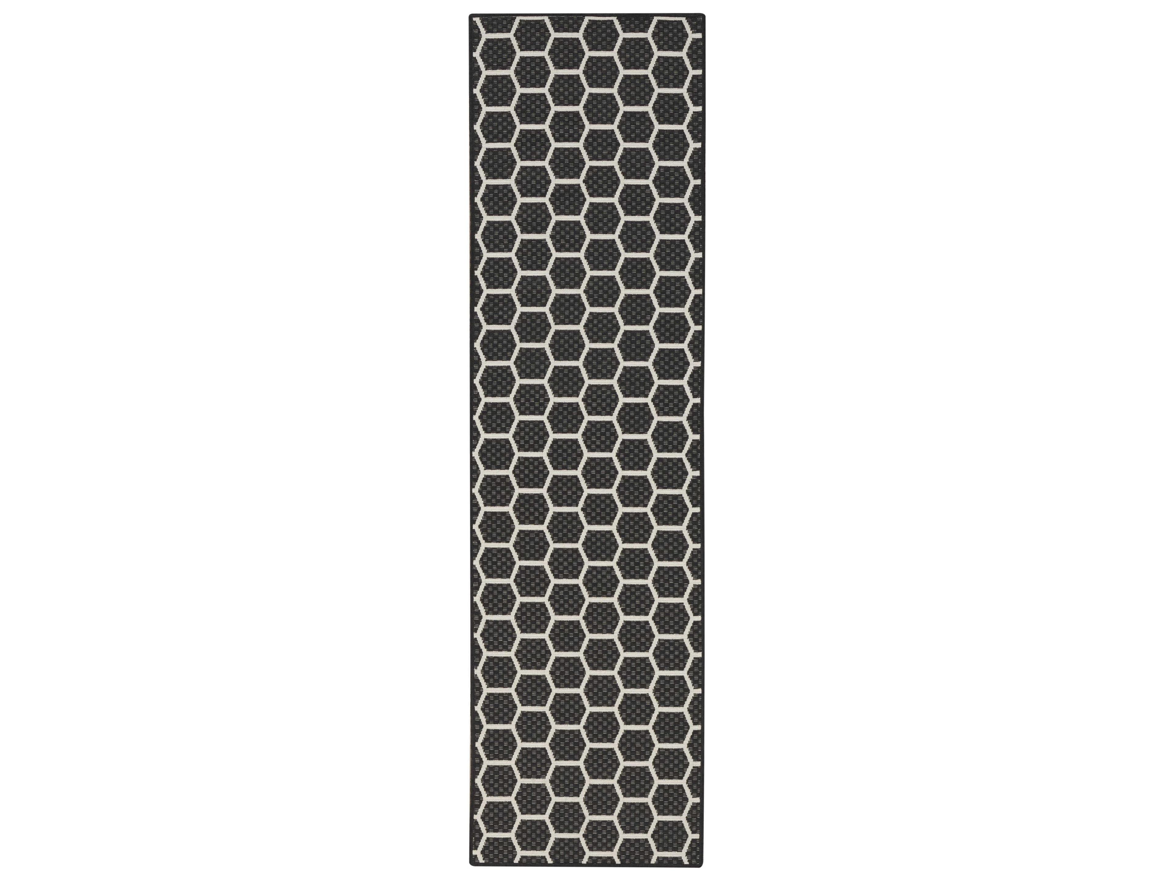 Twist Reversible Geometric Runner Area Rug
