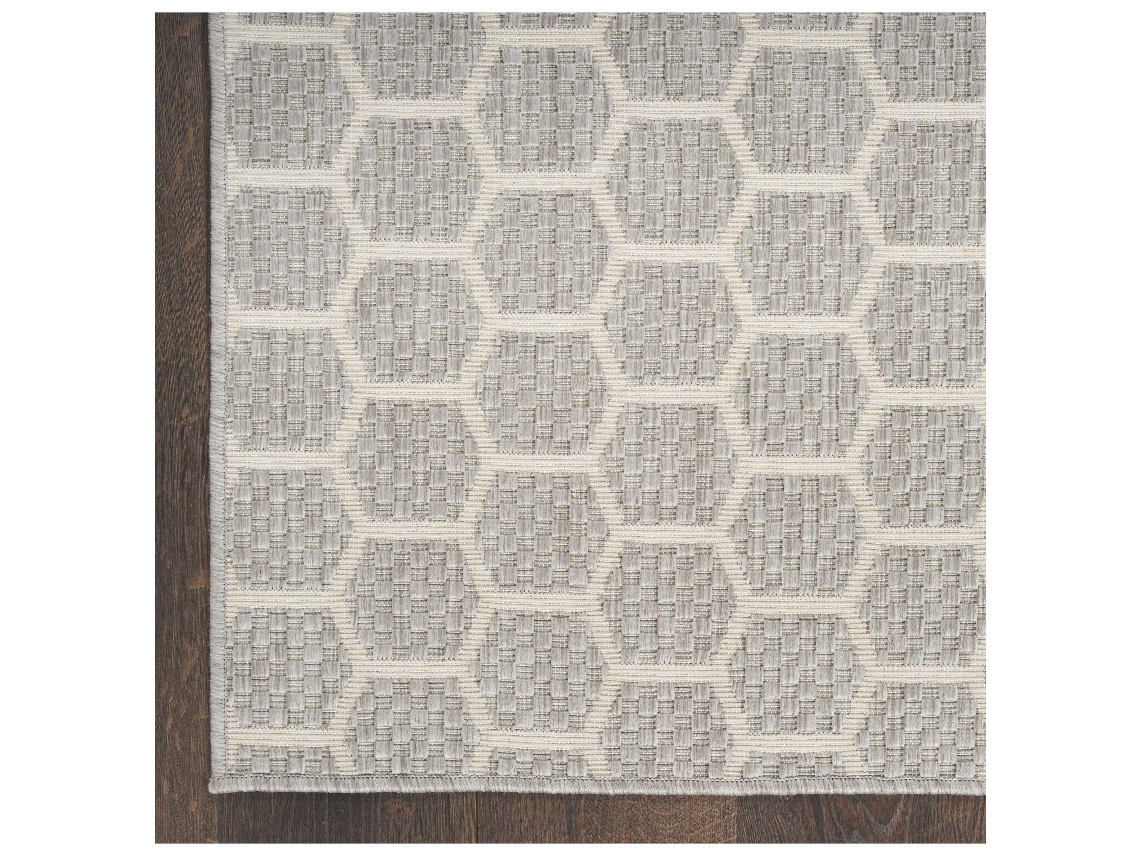 Nourison Twist Reversible Geometric Area Rug