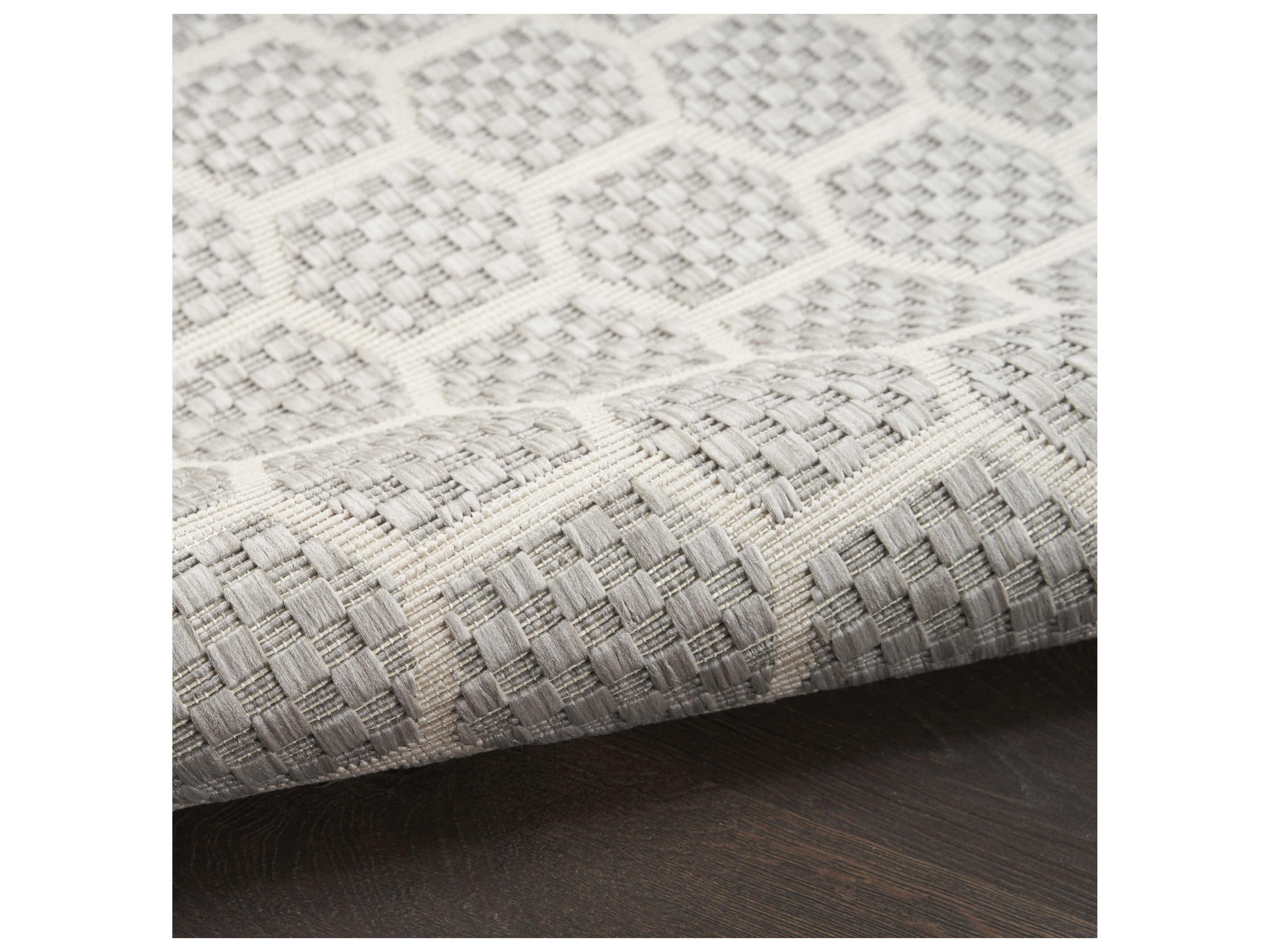 Nourison Twist Reversible Geometric Area Rug