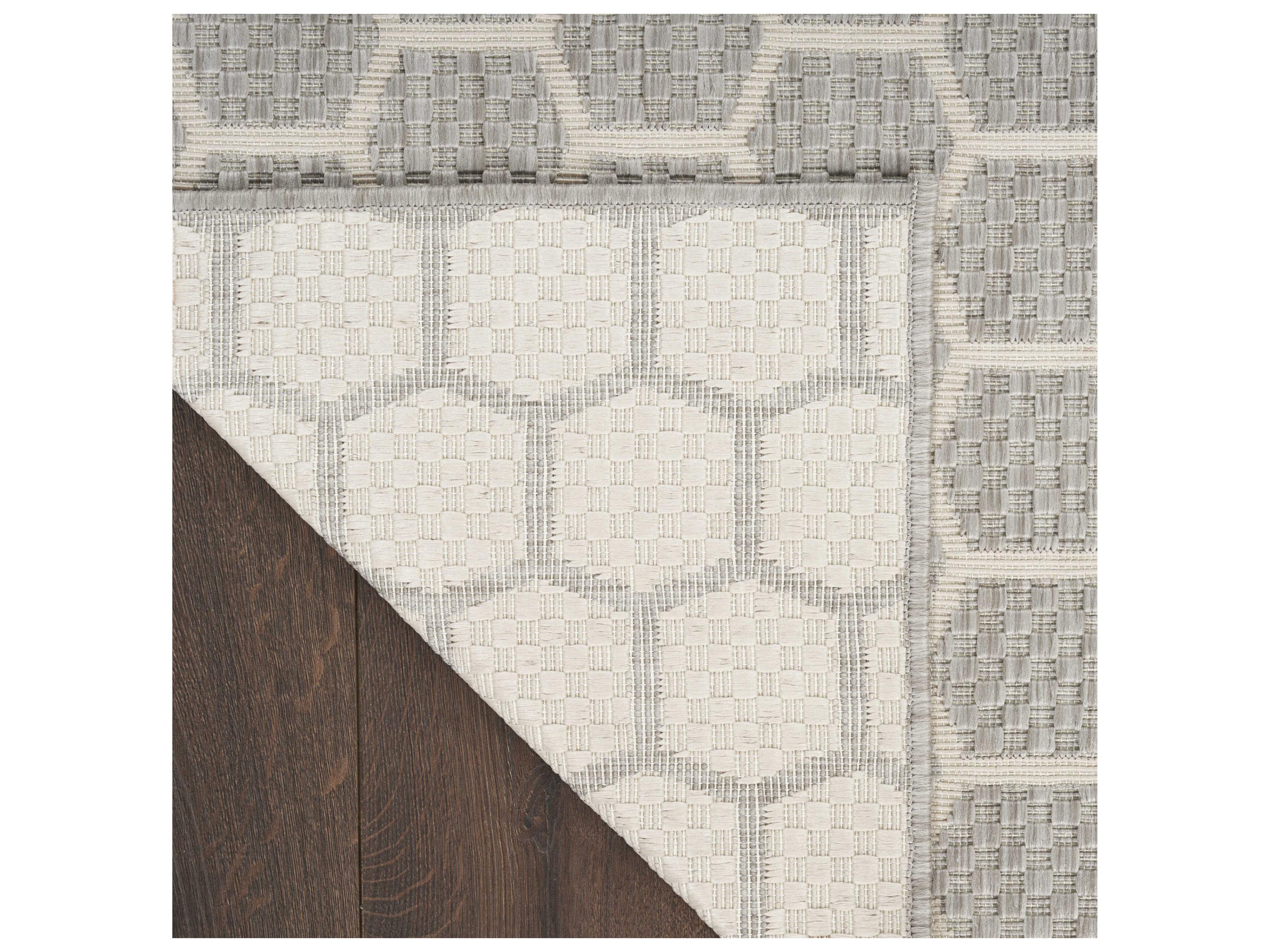 Nourison Twist Reversible Geometric Runner Area Rug