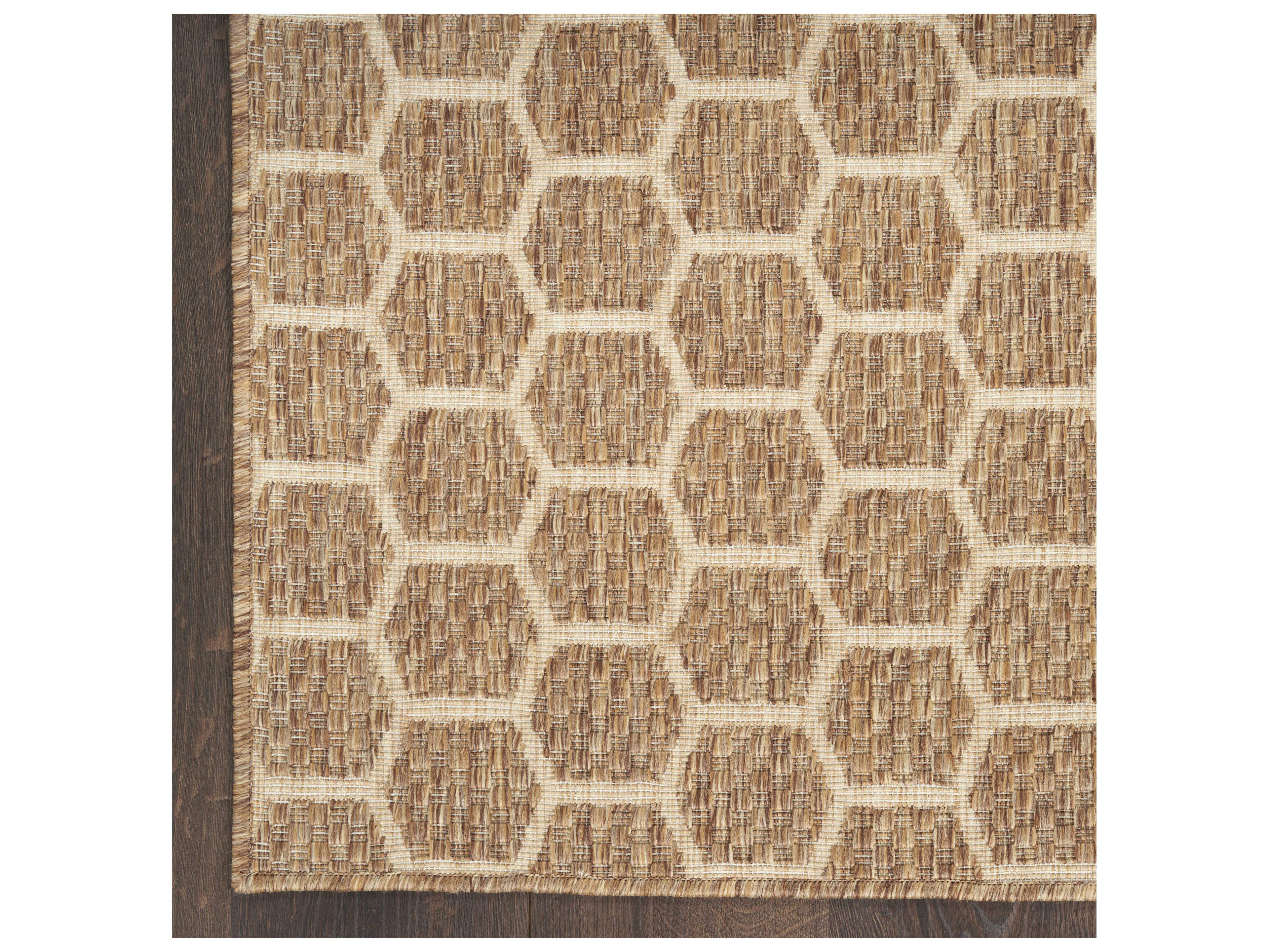 Nourison Twist Reversible Geometric Area Rug