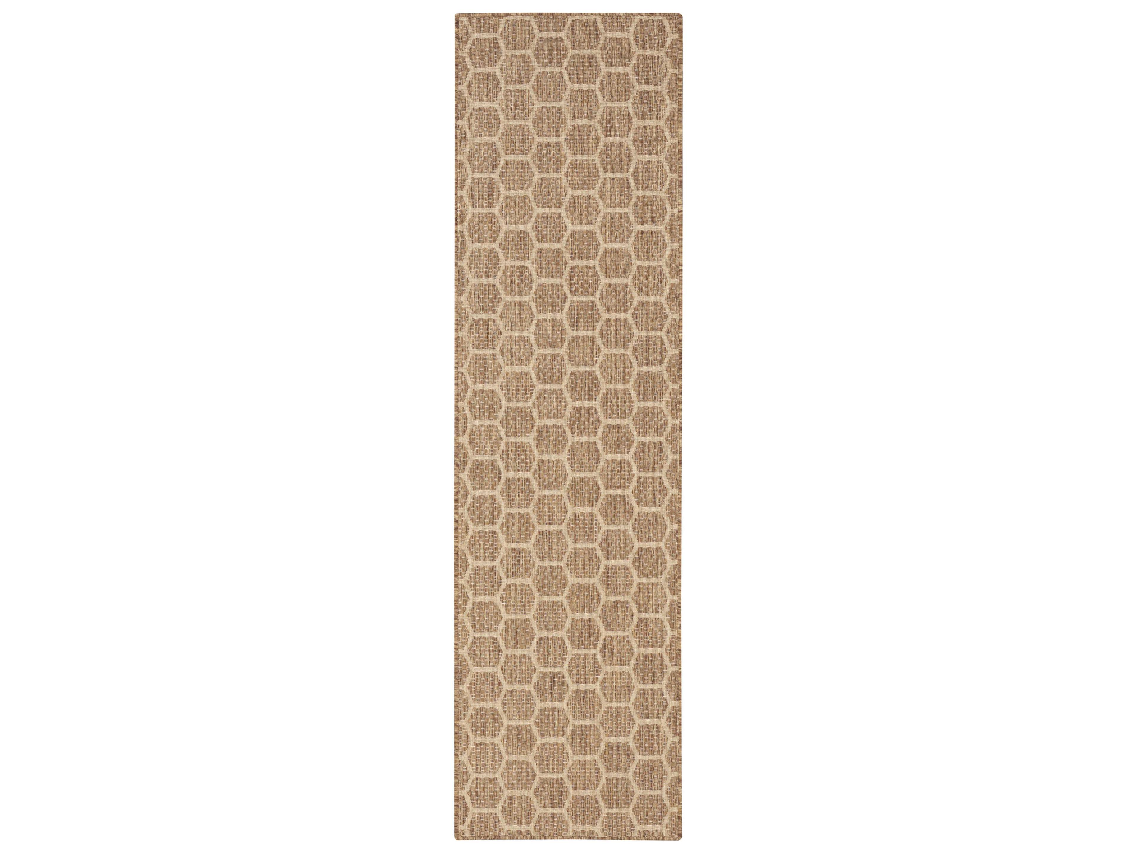 Twist Reversible Geometric Runner Area Rug