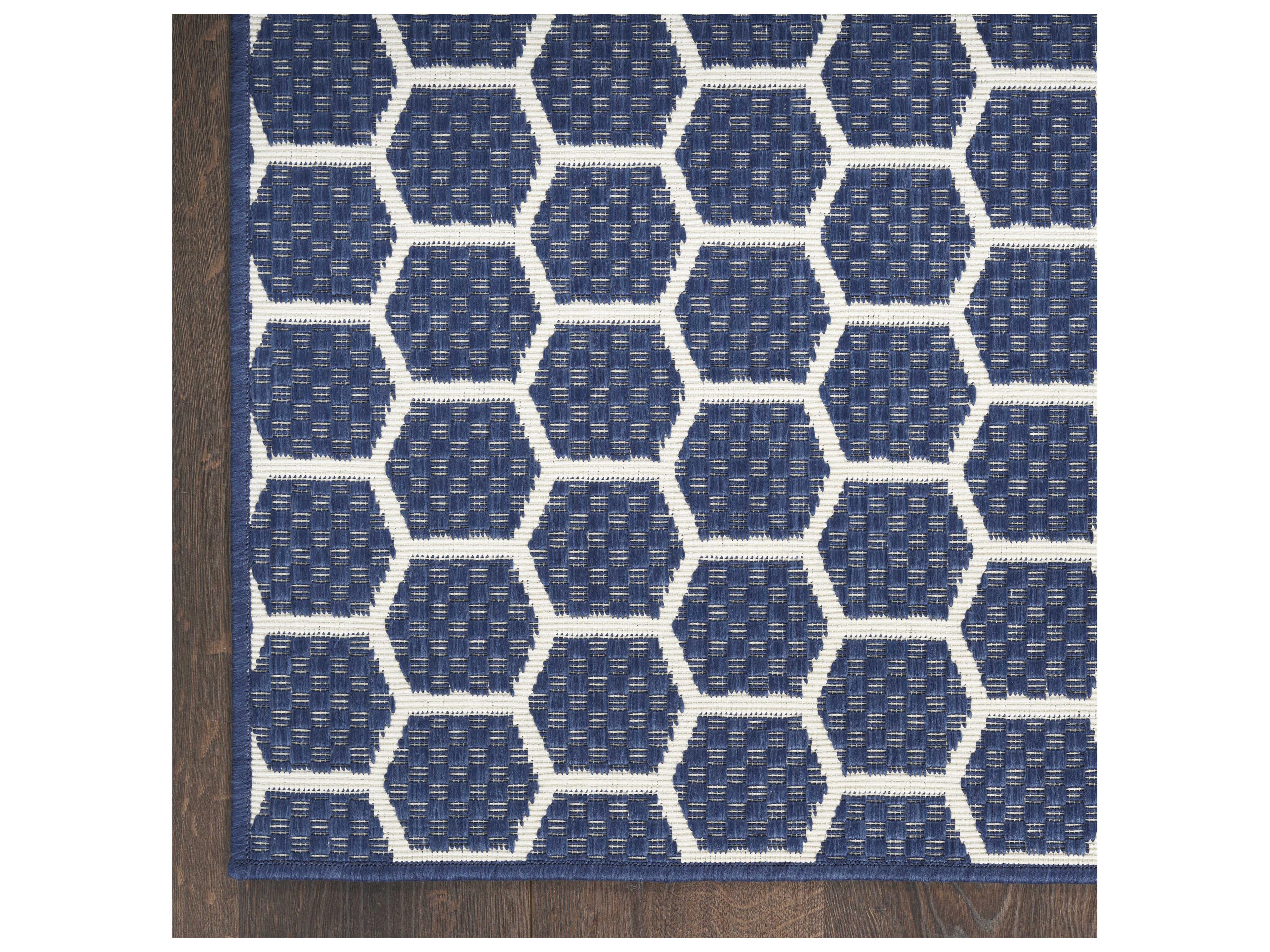 Nourison Twist Reversible Geometric Area Rug