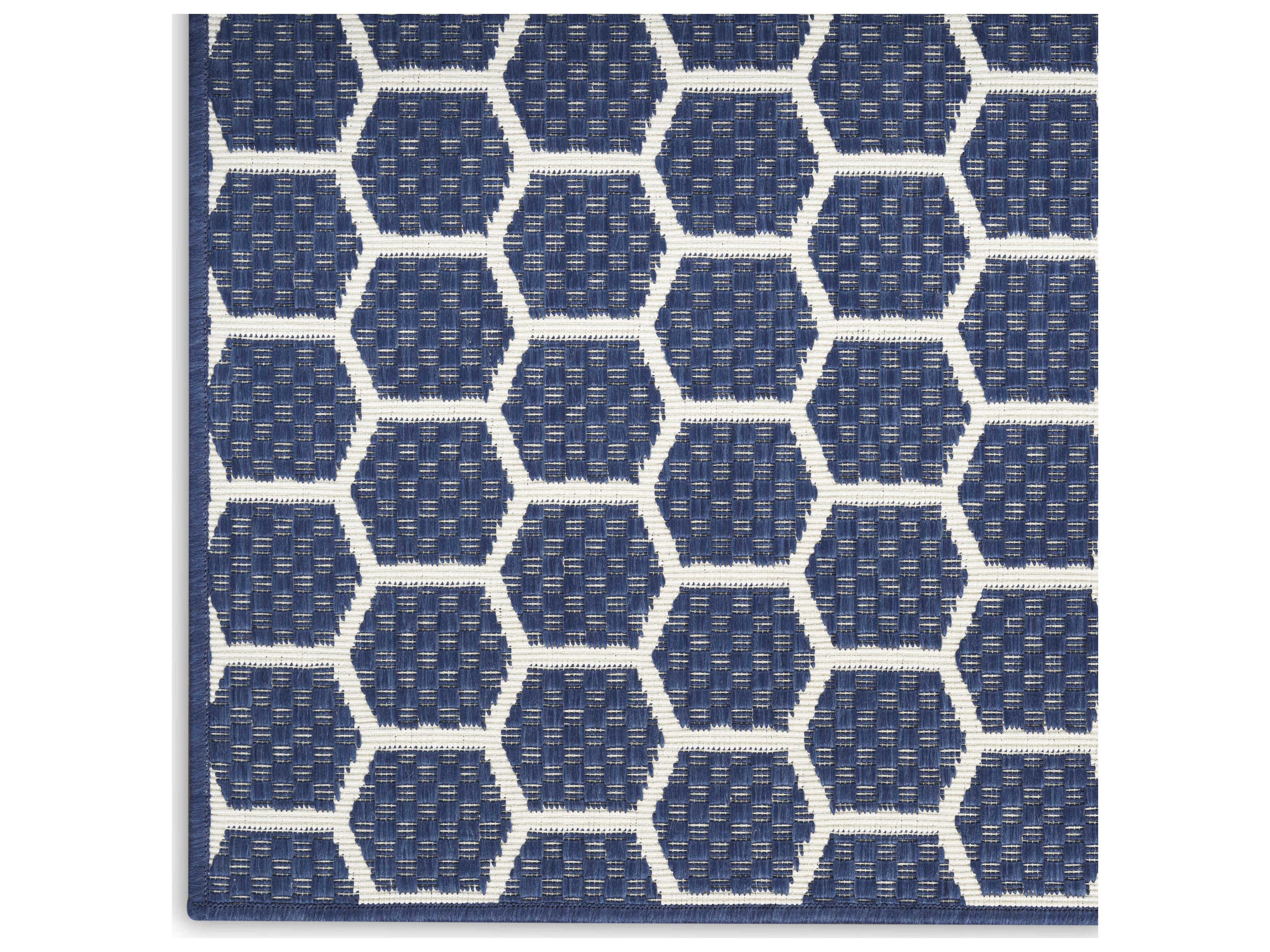 Nourison Twist Reversible Geometric Area Rug