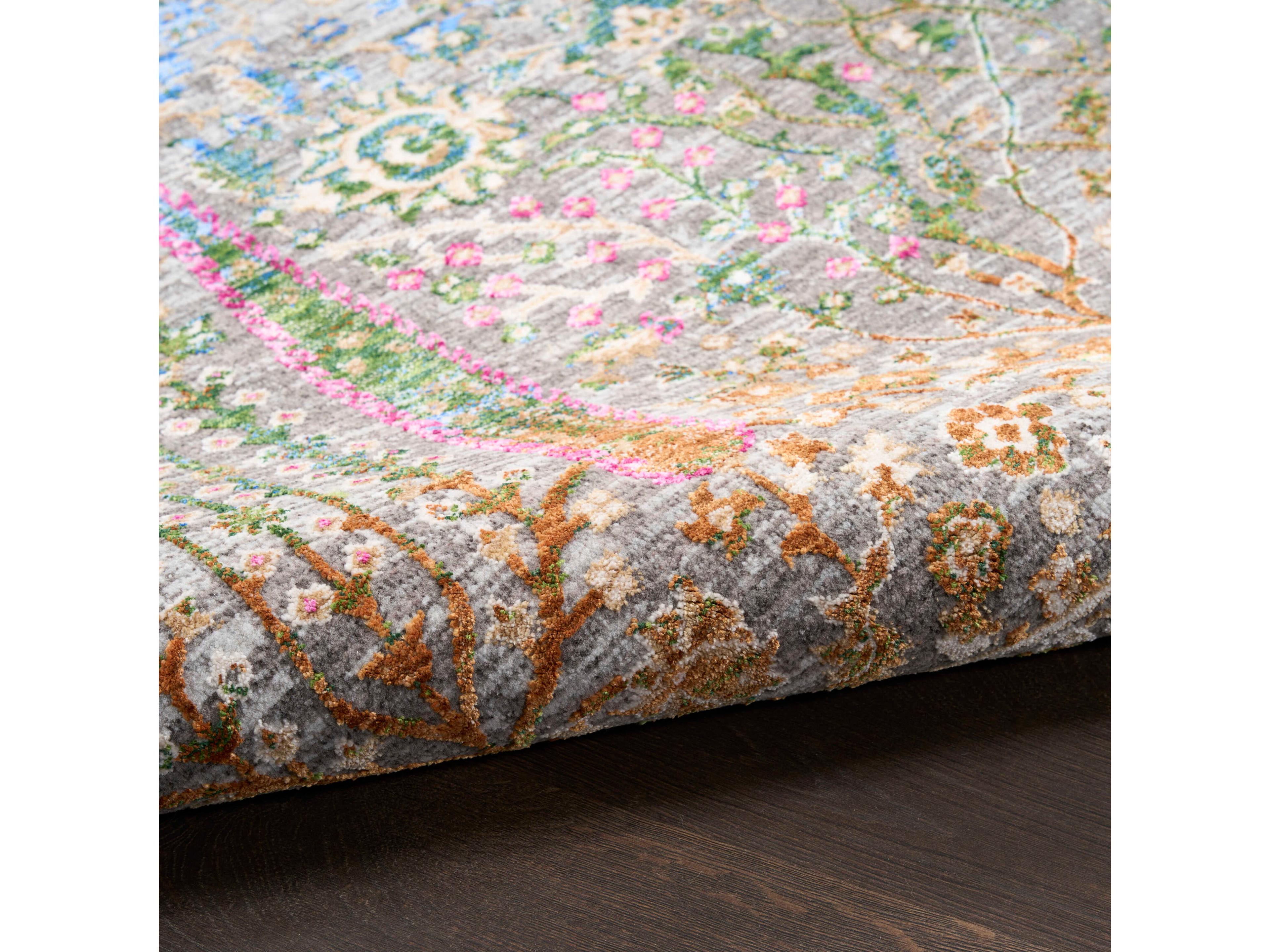 Nourison Vintage Harmony Bordered Area Rug