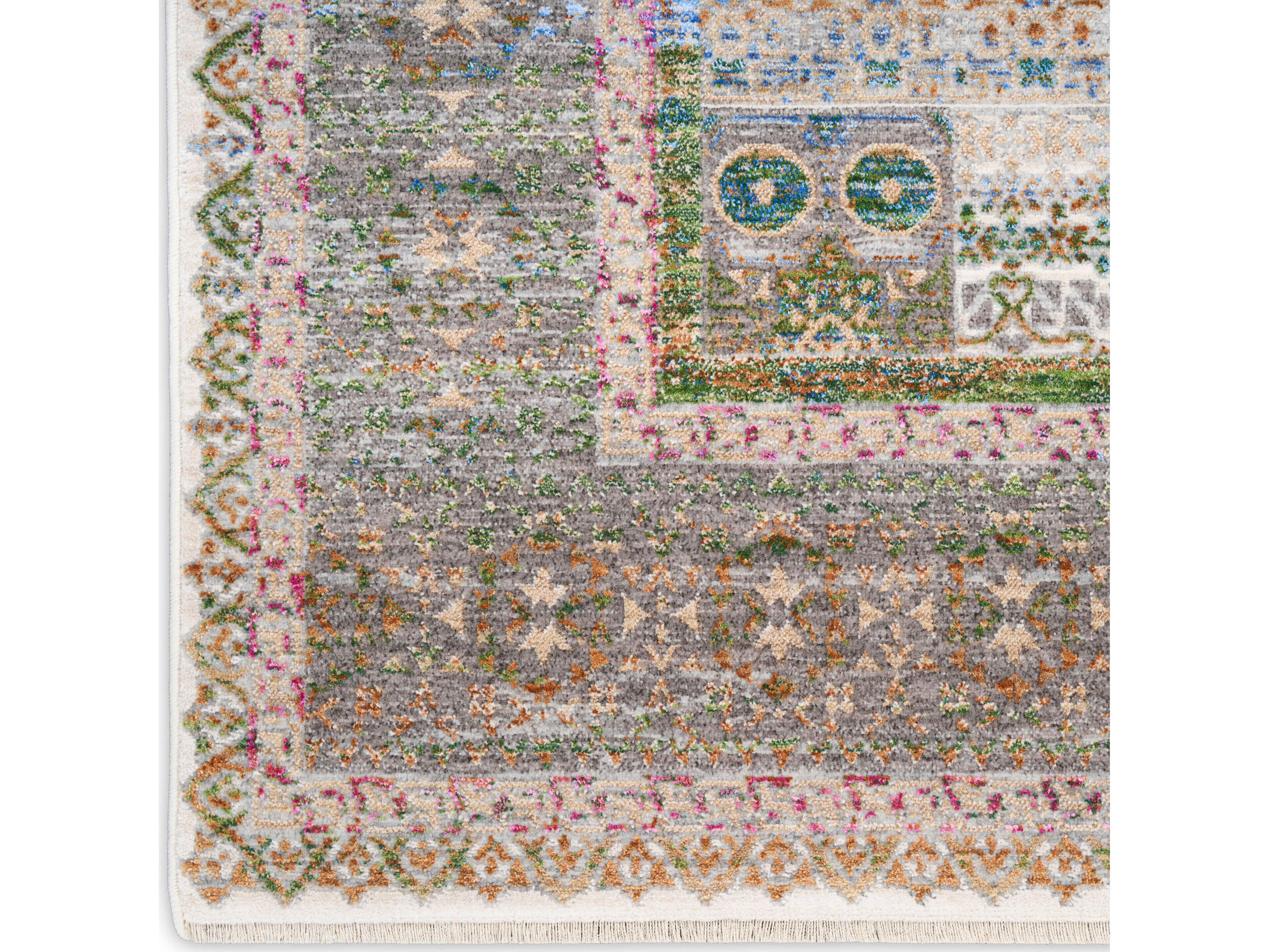 Nourison Vintage Harmony Bordered Area Rug