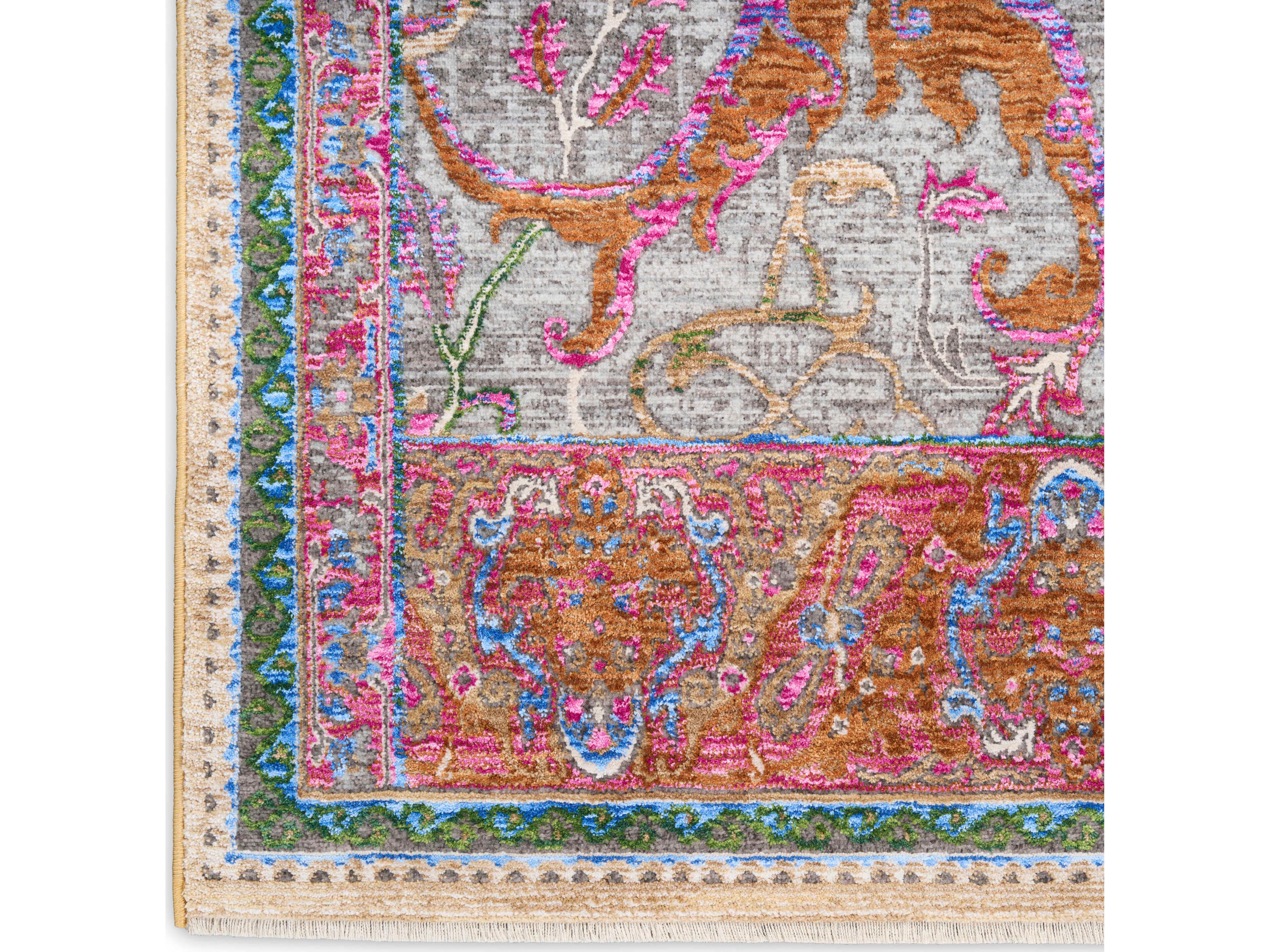 Nourison Vintage Harmony Bordered Area Rug