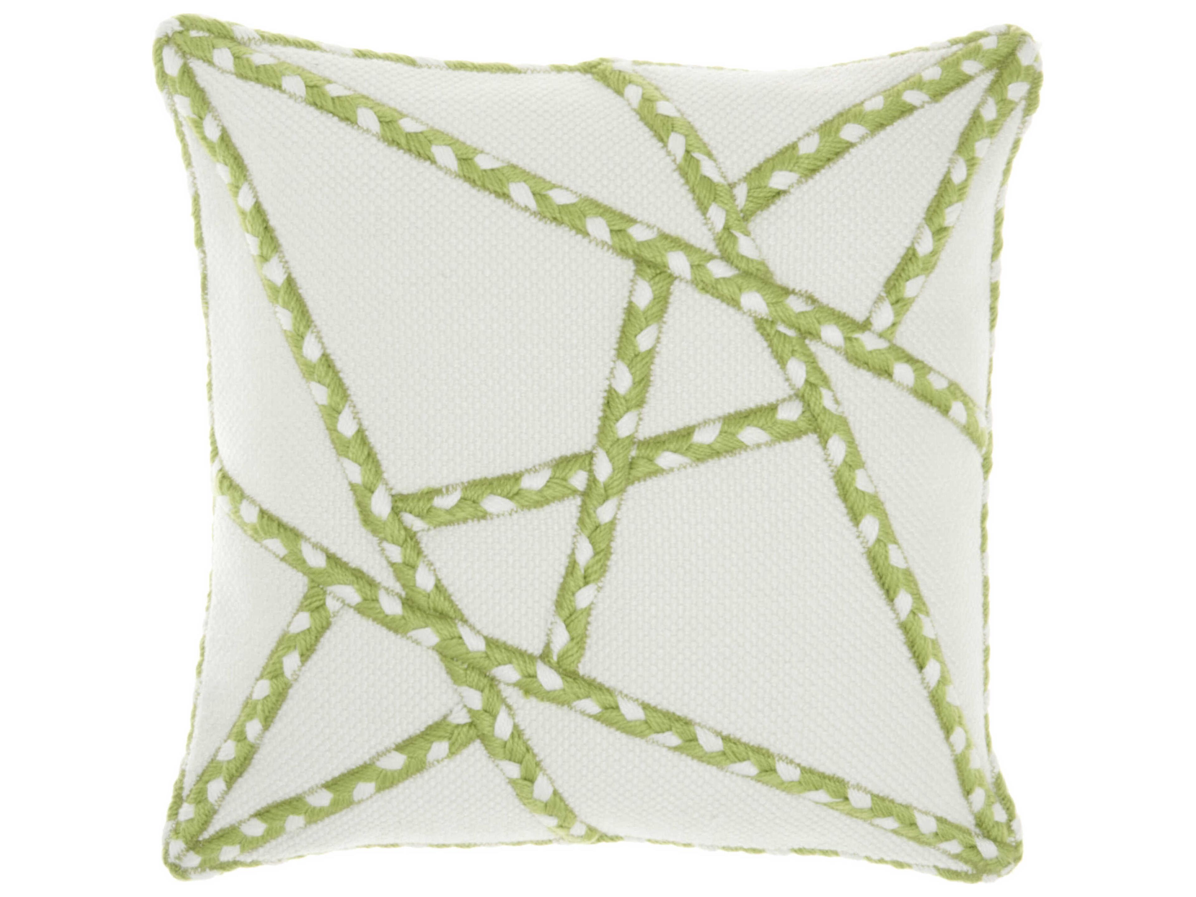 Outdoor Pillows Green 18" x 18" Pillow