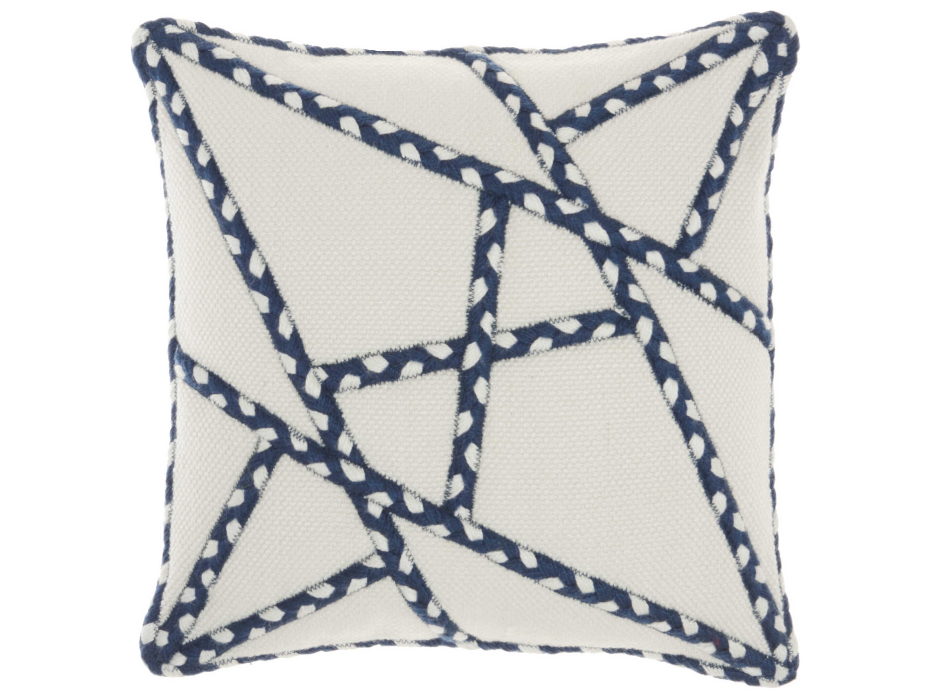 Outdoor Pillows Navy 18" x 18" Pillow