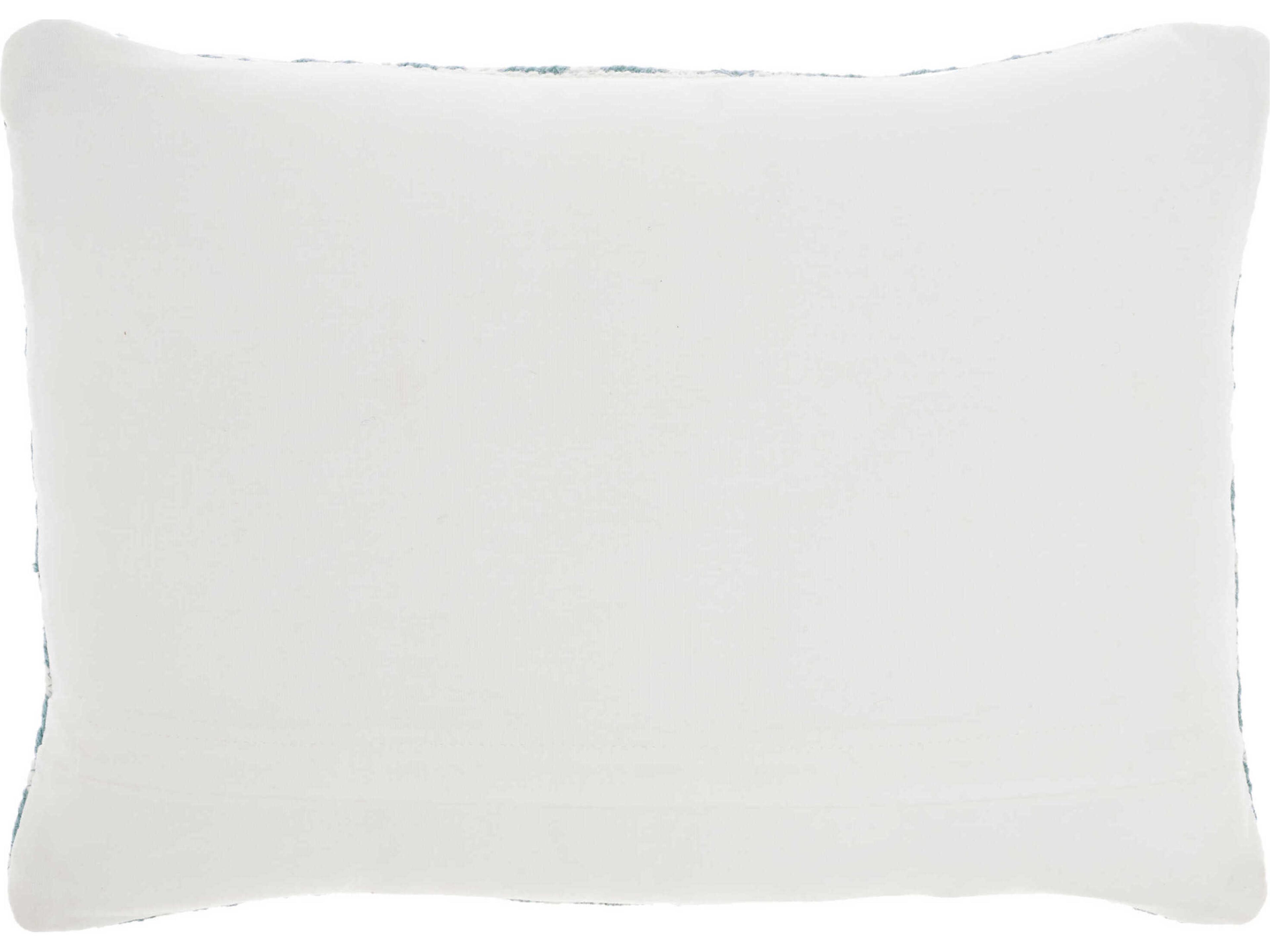 Nourison Outdoor Pillows Turquoise 14" x 20" Pillow