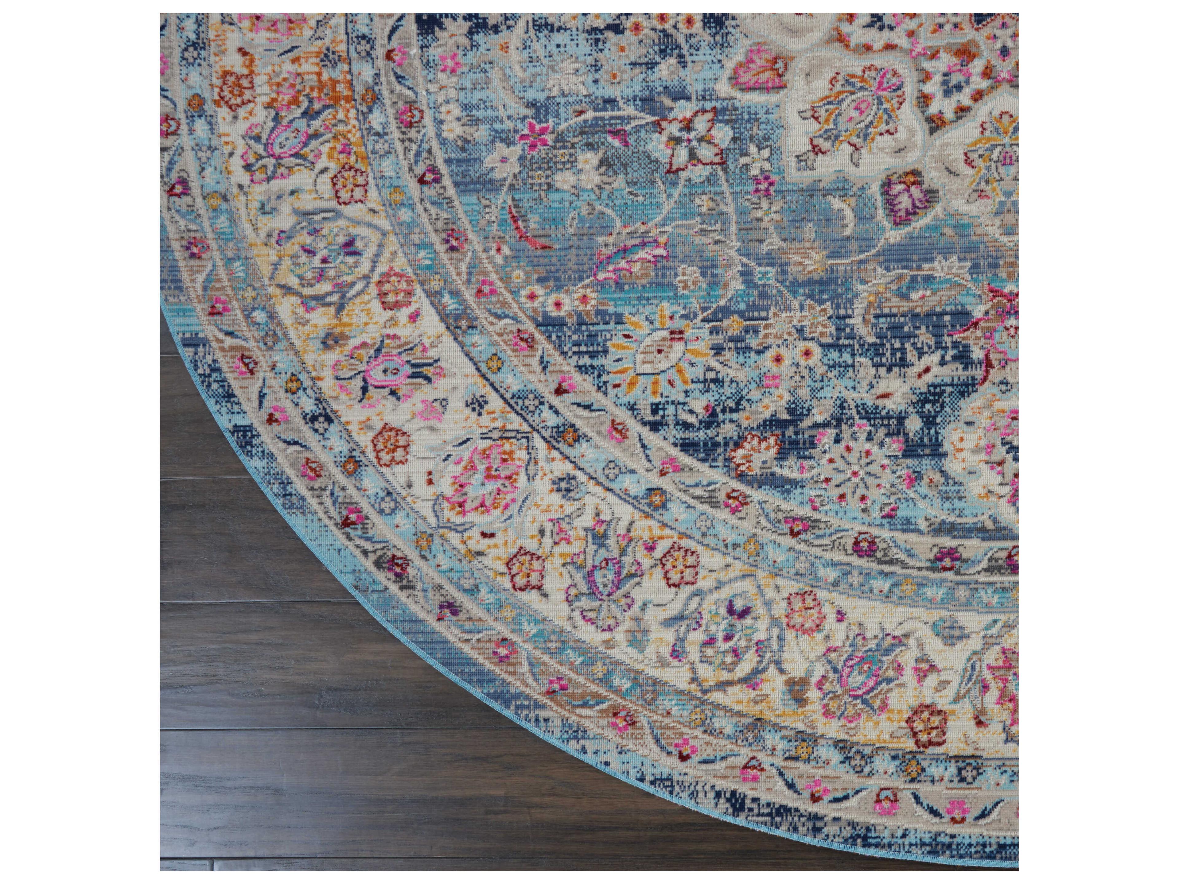 Nourison Vintage Kashan Bordered Area Rug