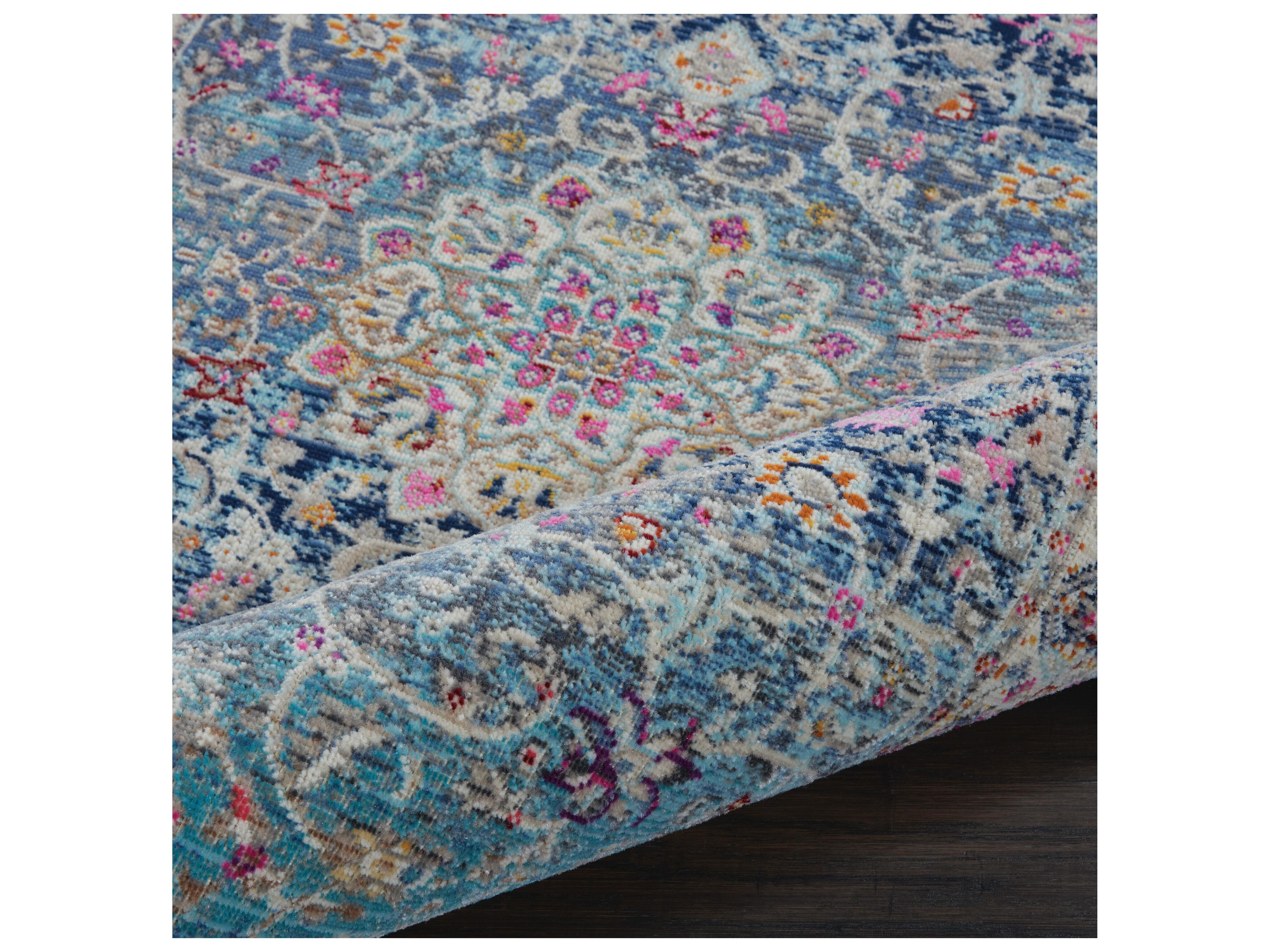 Nourison Vintage Kashan Bordered Runner Area Rug