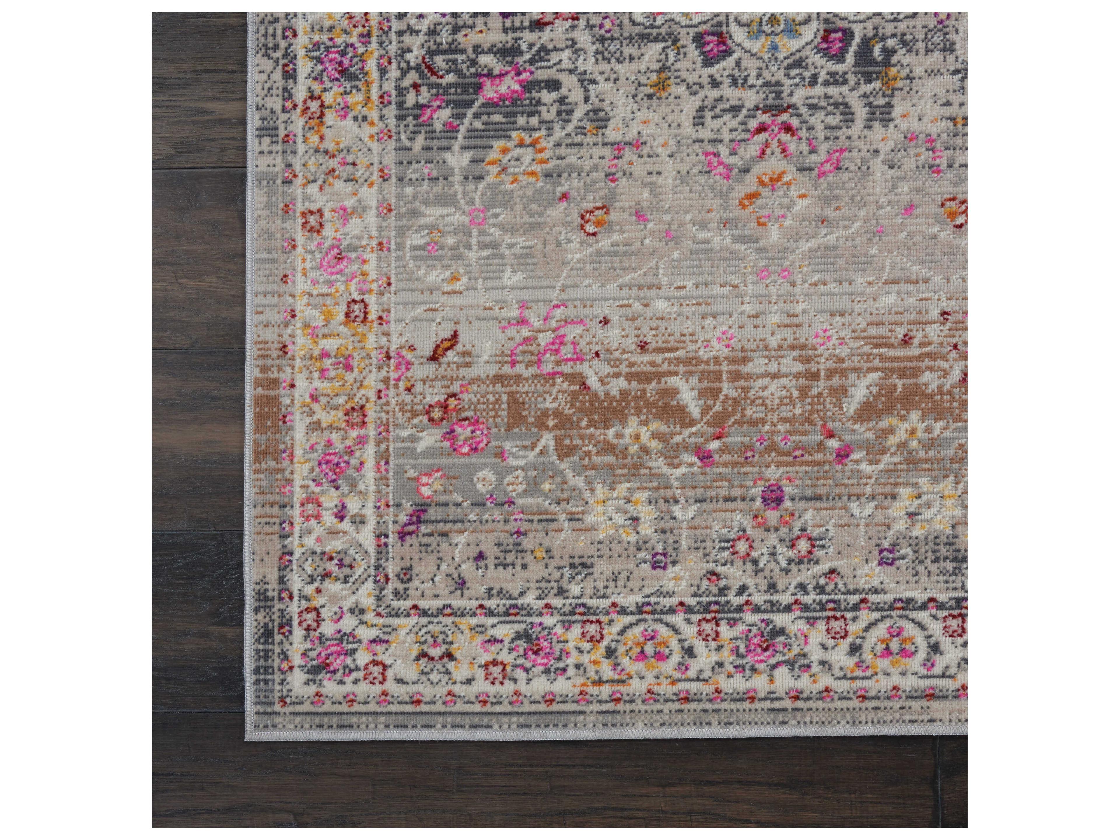 Nourison Vintage Kashan Bordered Area Rug