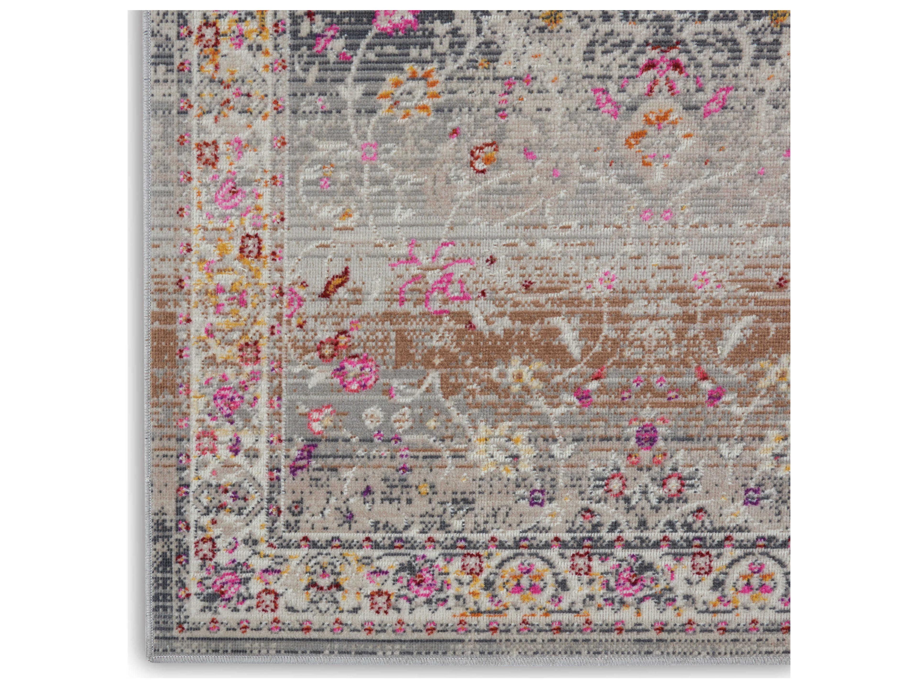 Nourison Vintage Kashan Bordered Area Rug