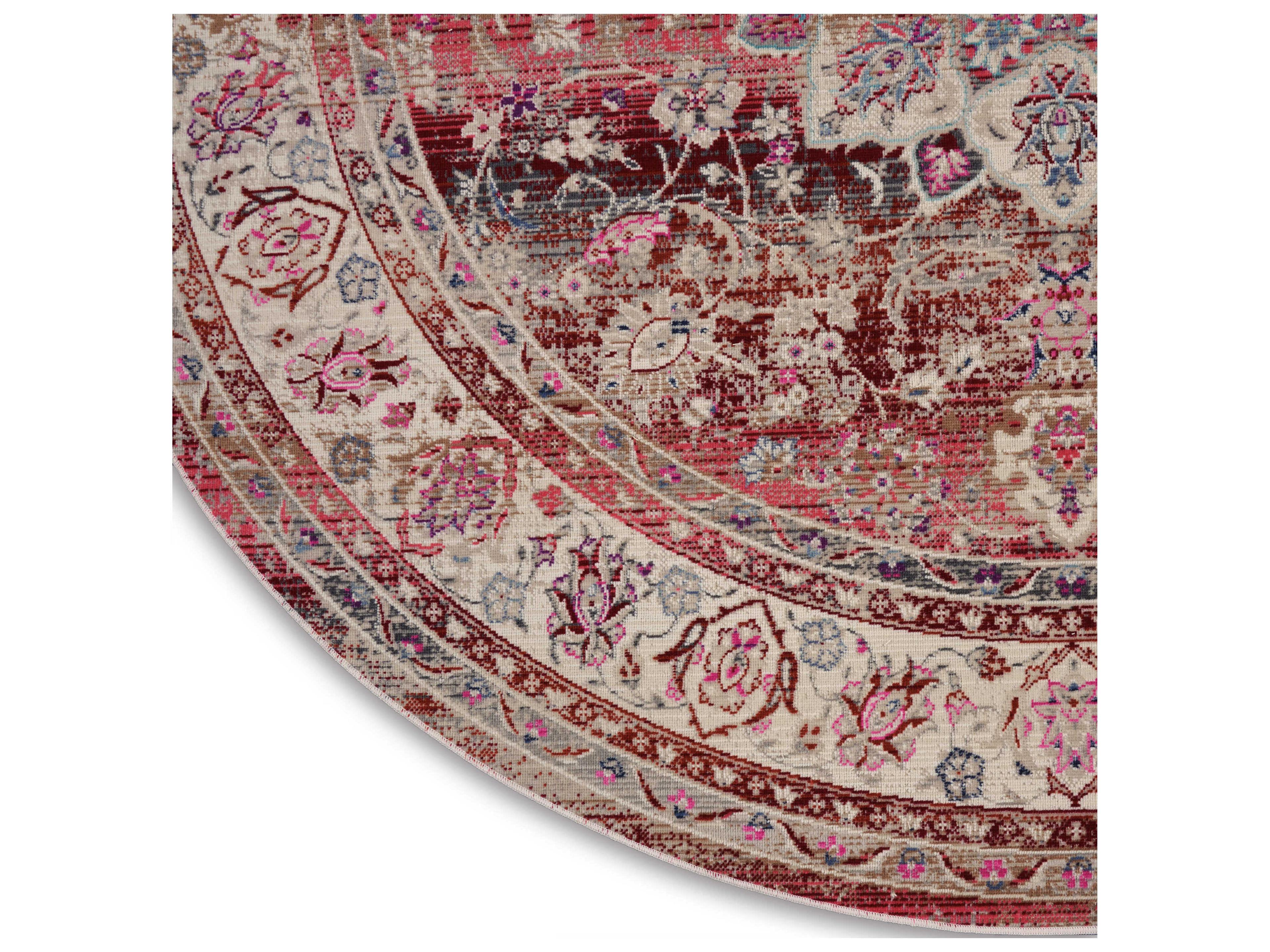 Nourison Vintage Kashan Bordered Area Rug