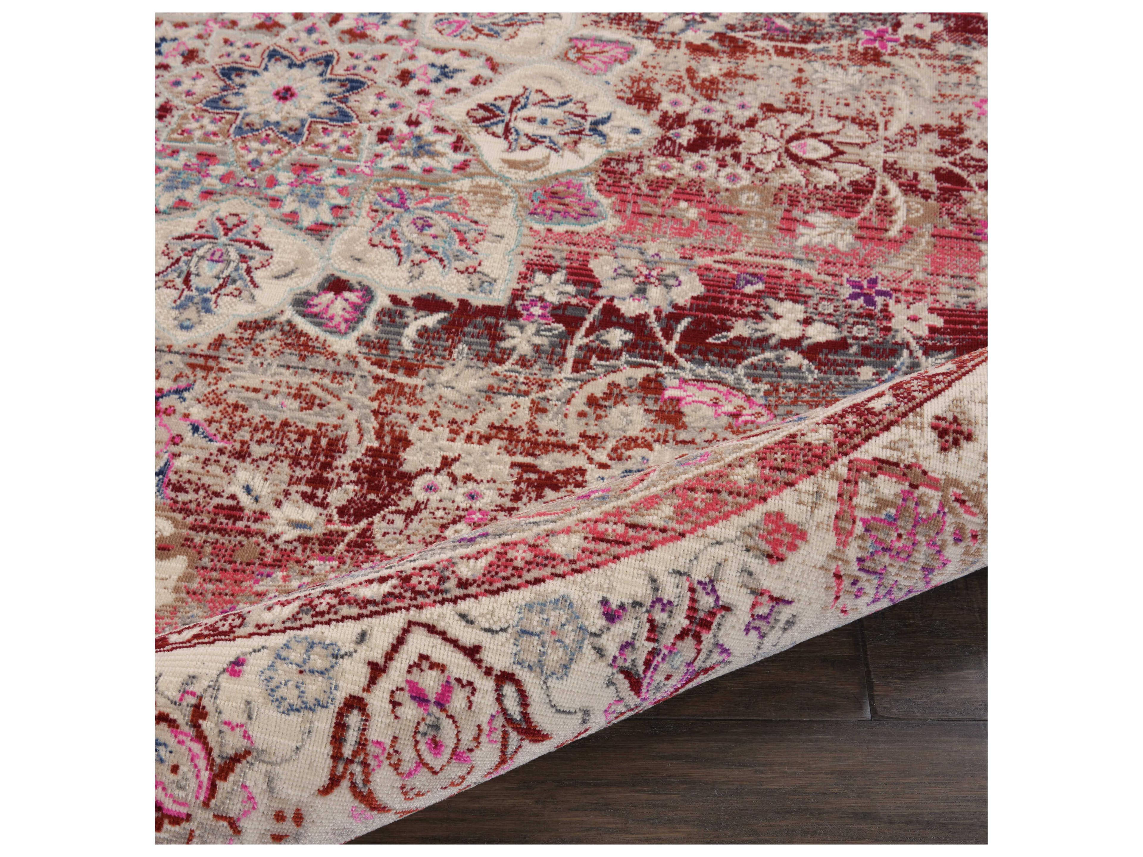 Nourison Vintage Kashan Bordered Area Rug