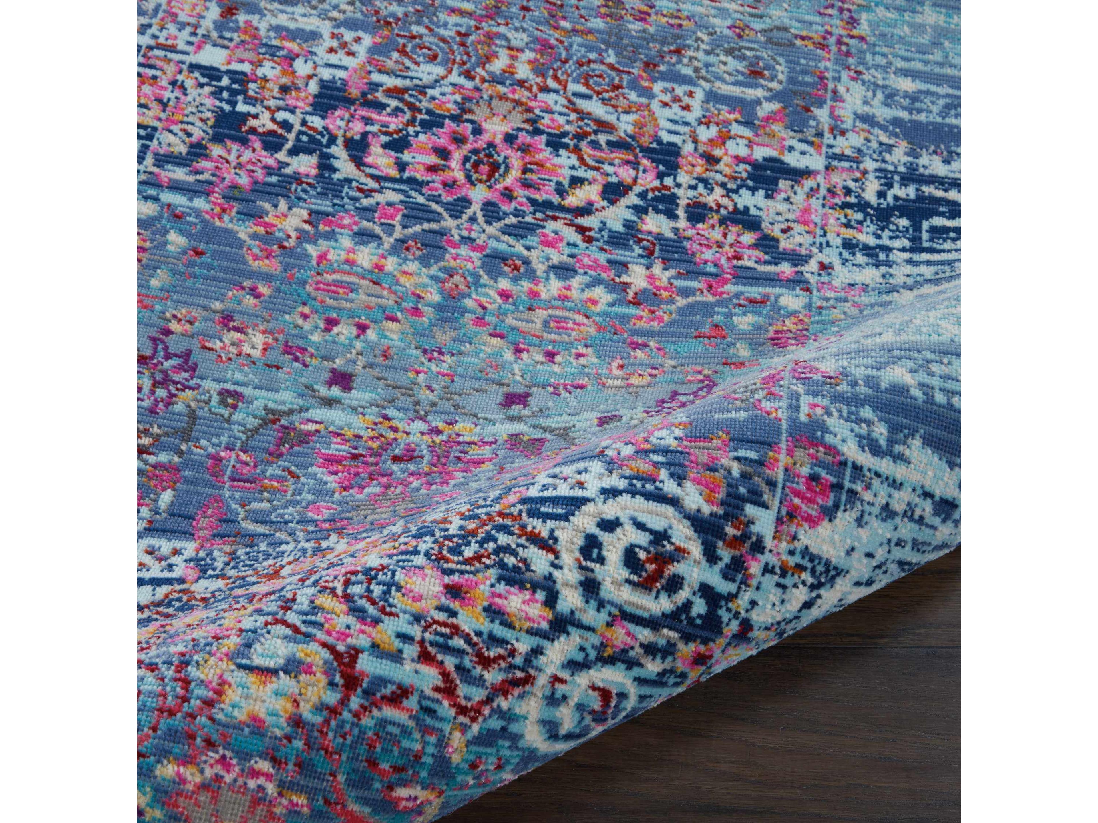 Nourison Vintage Kashan Floral Runner Area Rug