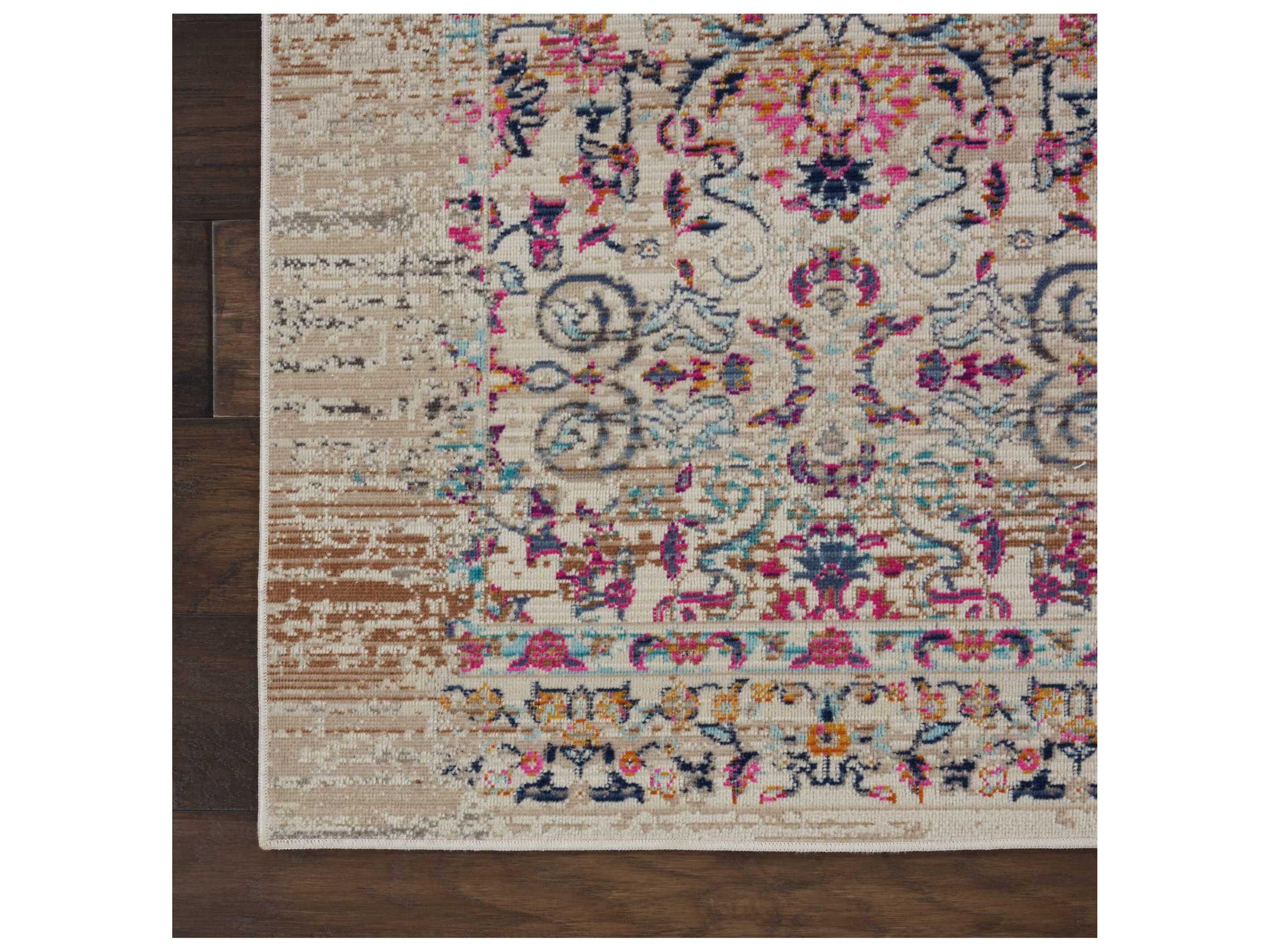 Nourison Vintage Kashan Floral Area Rug